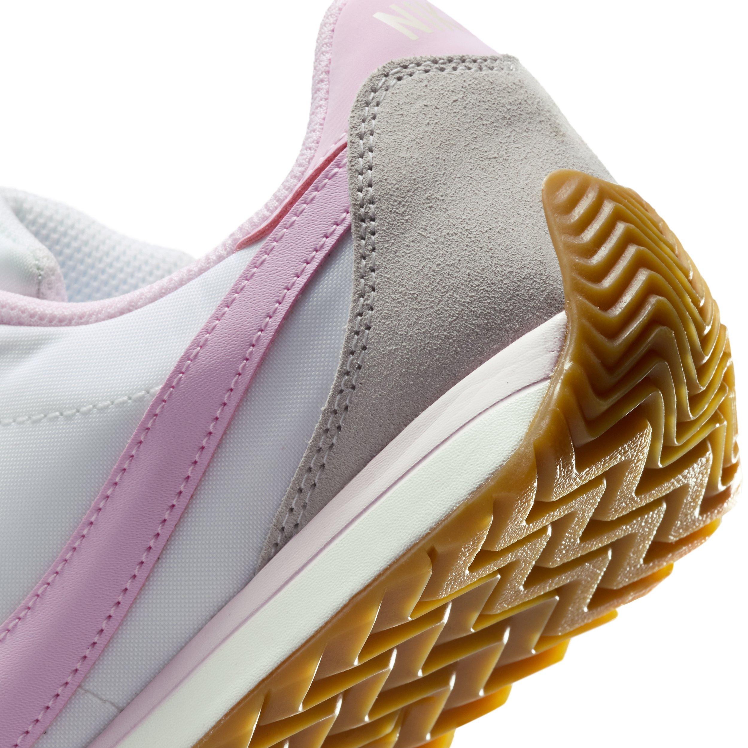 Nike Pacific "Sail/Gum Light Brown/Safety Orange/Pink Foam" Grade School Girls' Shoe - SAIL/LT BROWN/ORANGE/PINK