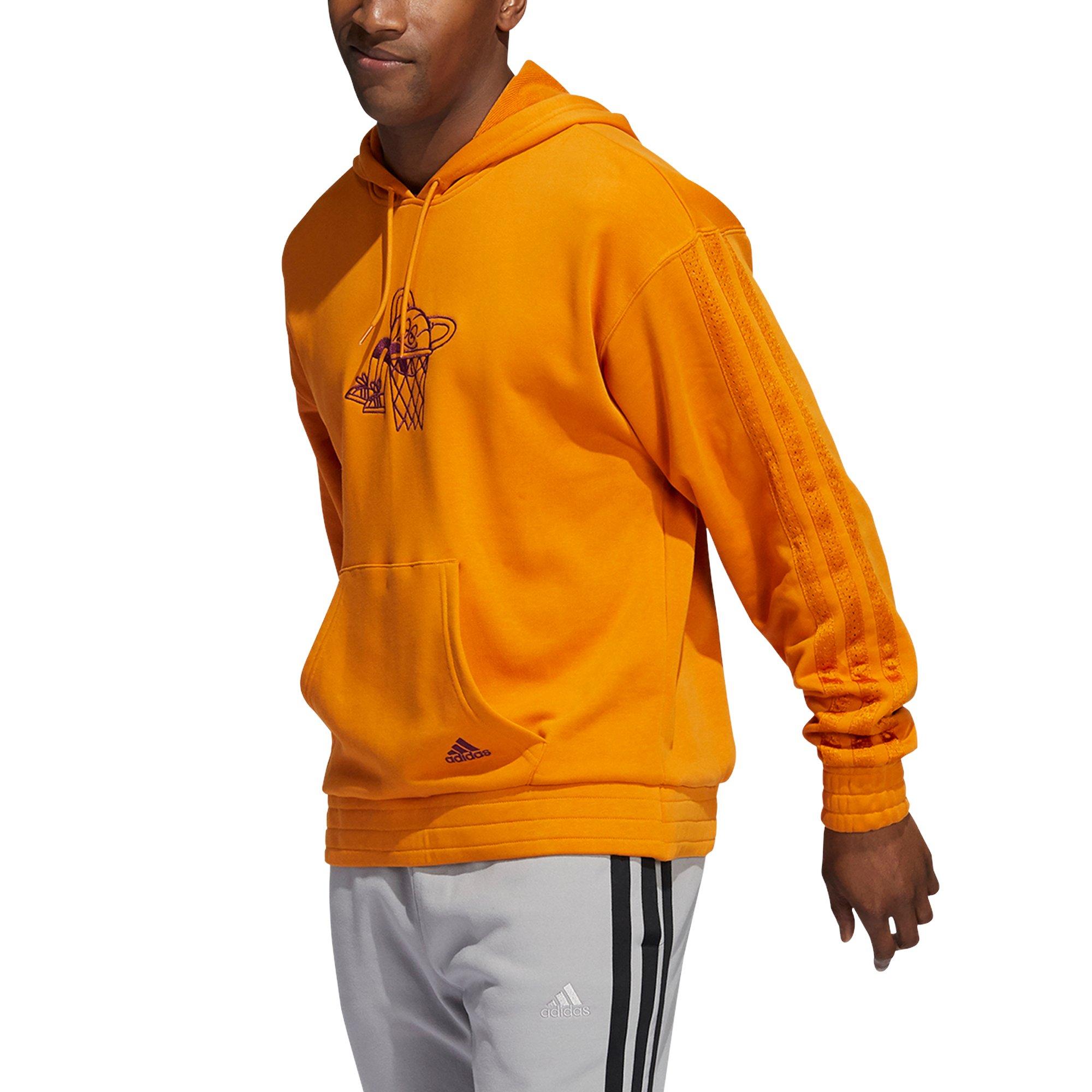 adidas hoodie neon orange