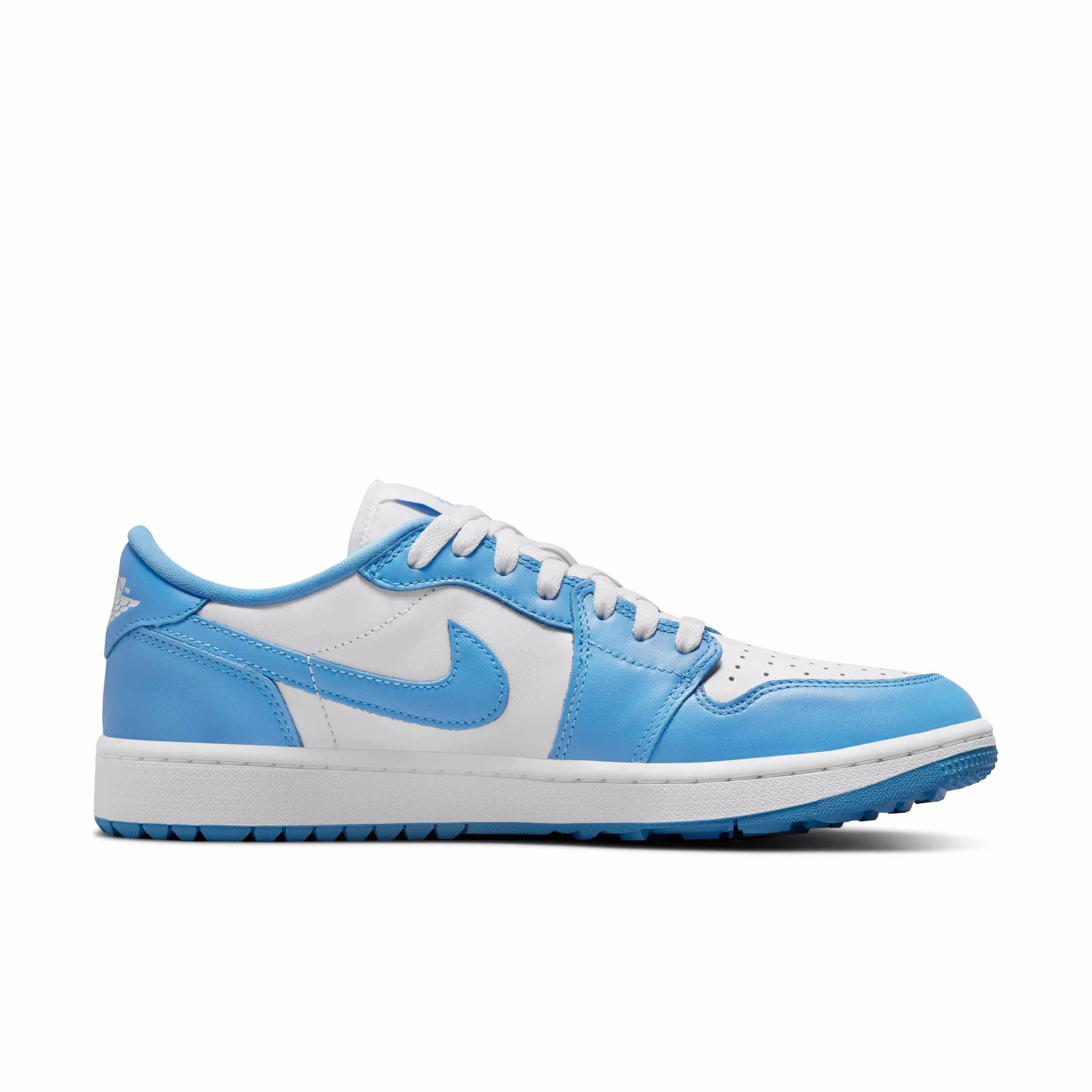 Jordan 1 Low G "White/University Blue" Men's Golf Shoe - WHITE/BLUE