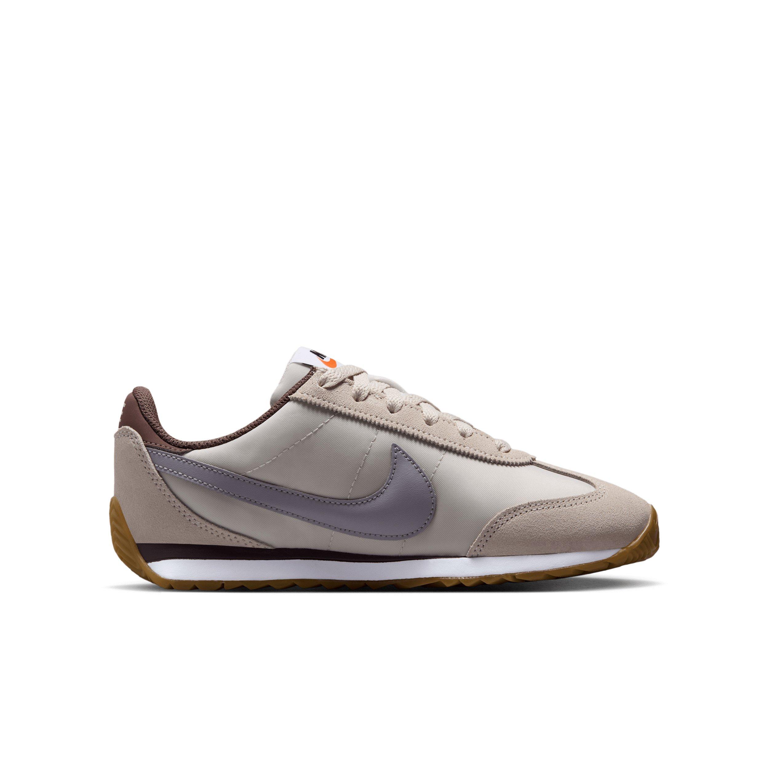 Nike Pacific "Light Orewood Brown/Tattoo/Safety Orange/Silver Lilac" Grade School Girls' Shoe - LT BROWN/TATTOO/ORANGE/LILAC