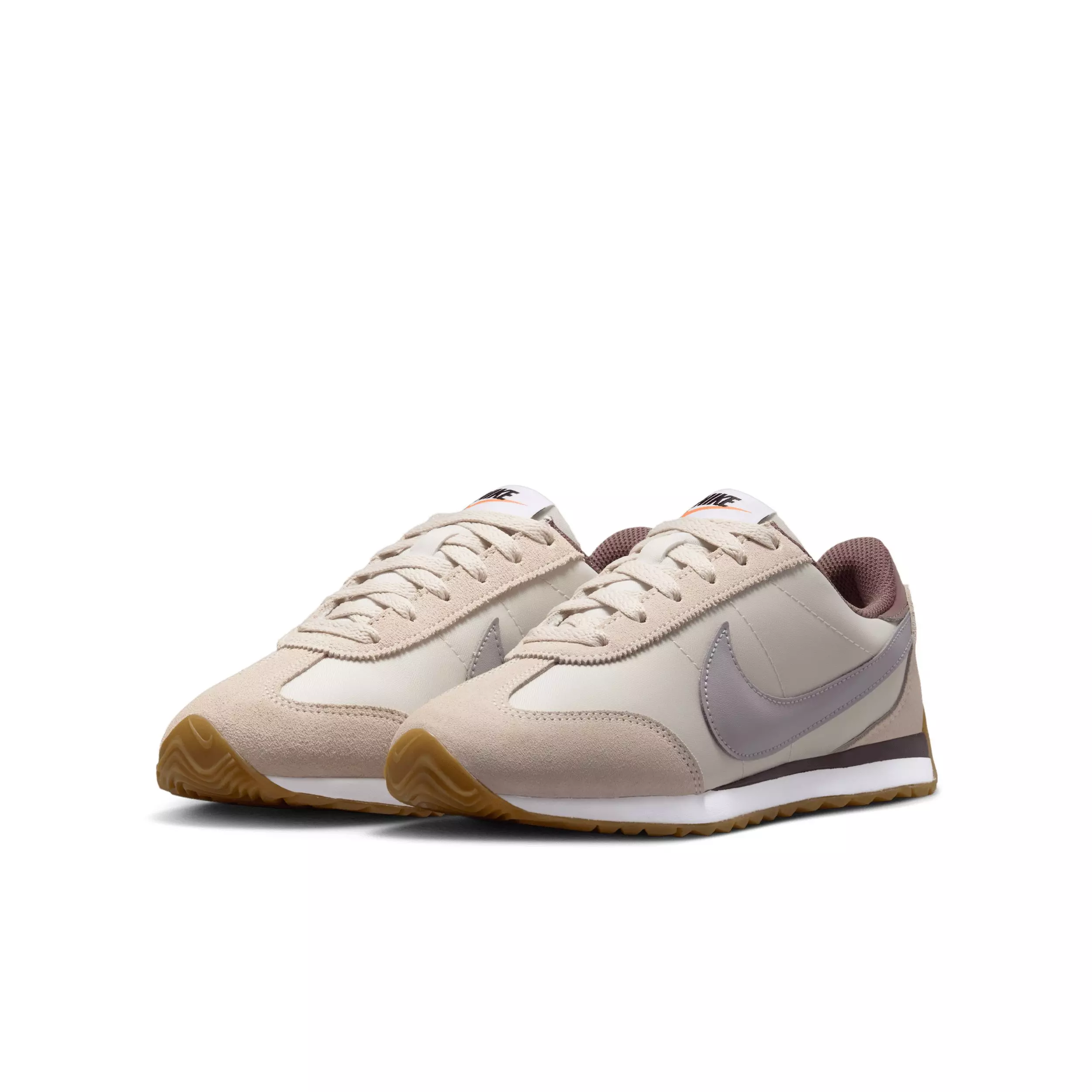 Nike Pacific "Light Orewood Brown/Tattoo/Safety Orange/Silver Lilac" Grade School Girls' Shoe - LT BROWN/TATTOO/ORANGE/LILAC