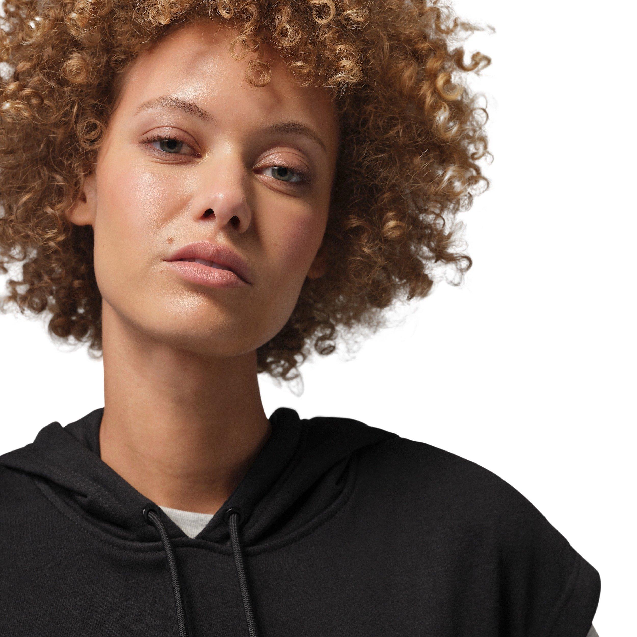 Jordan Women's Brooklyn Fleece Sleeveless Hooded Dress - Black - BLACK Thumbnail View 3