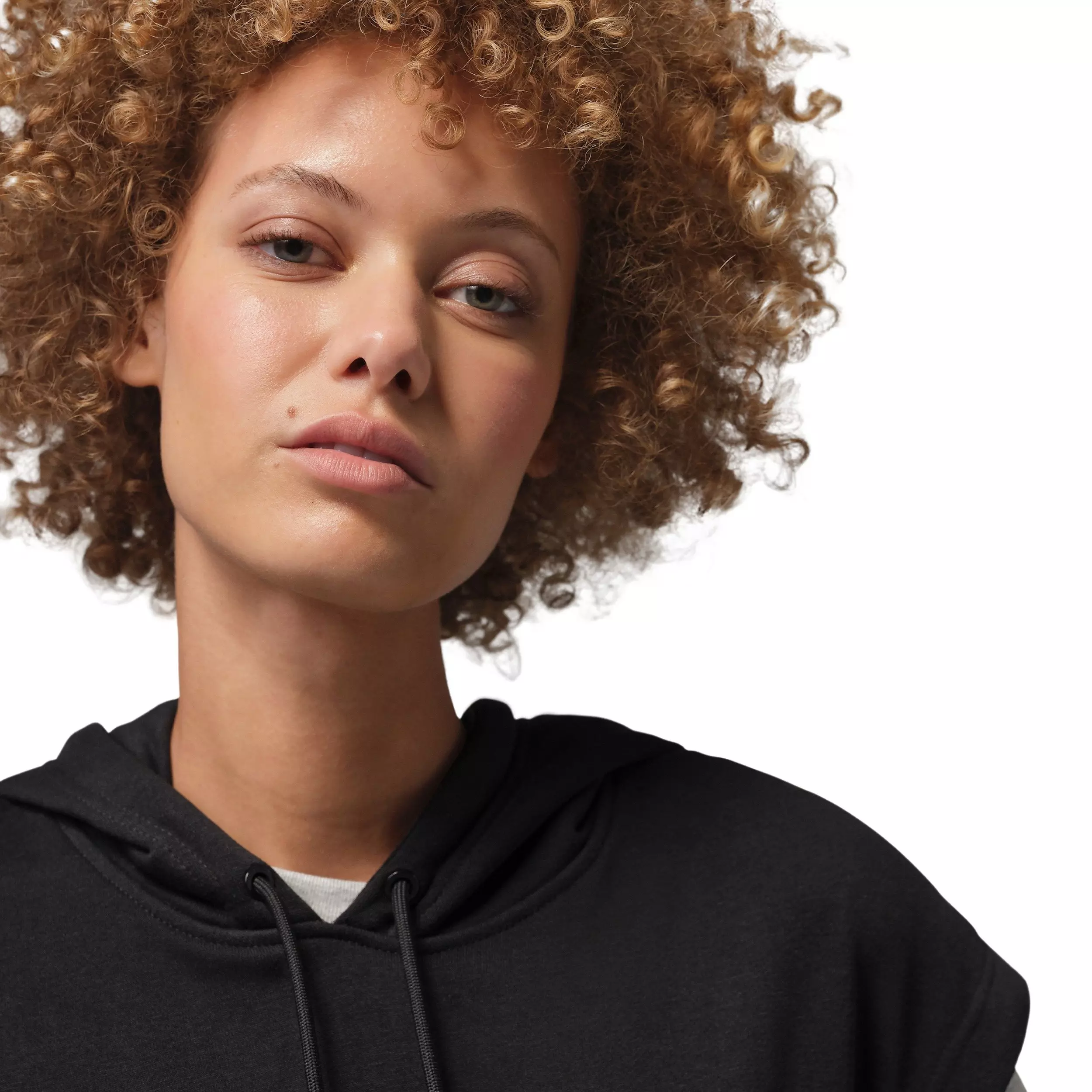 Jordan Women's Brooklyn Fleece Sleeveless Hooded Dress - Black - BLACK