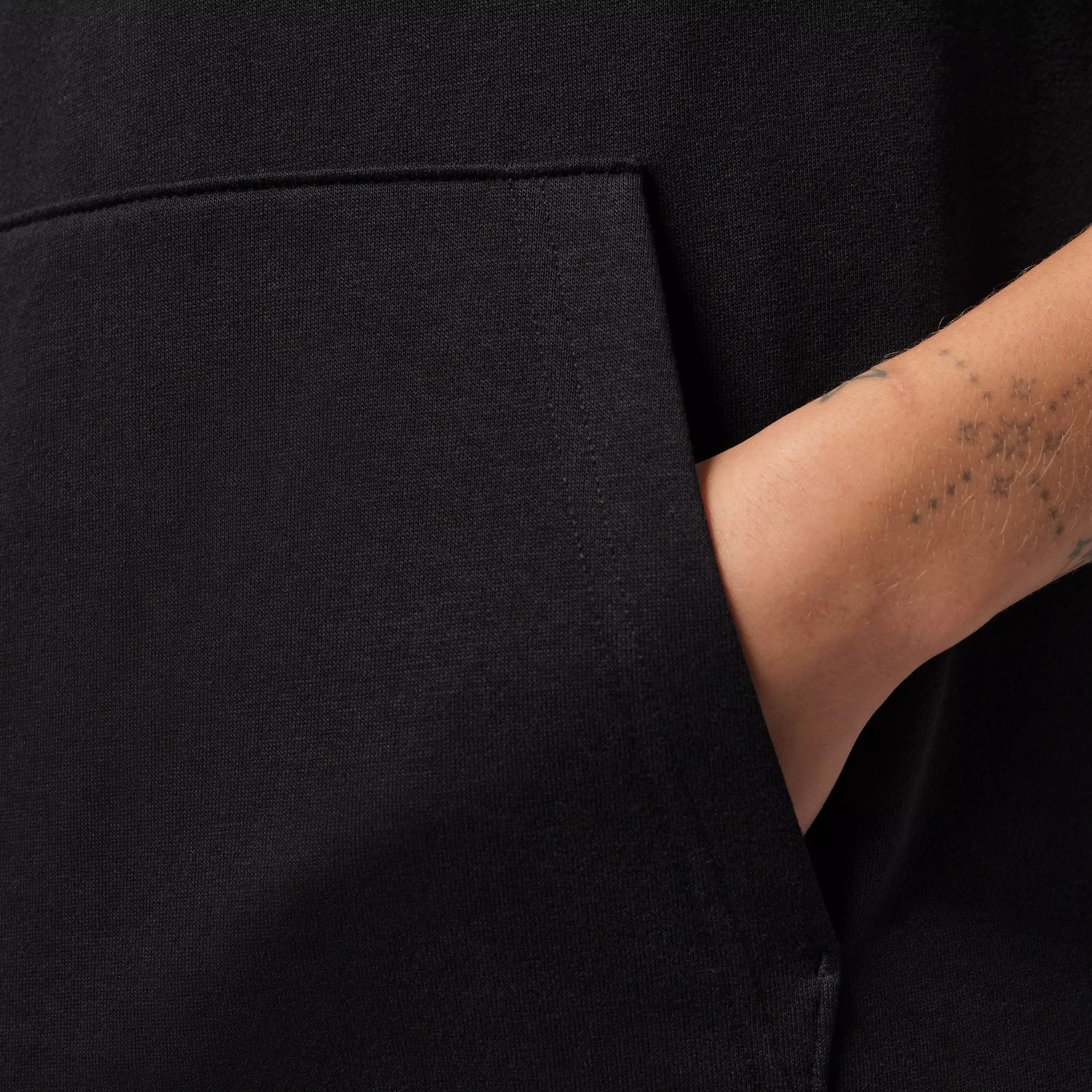 Jordan Women's Brooklyn Fleece Sleeveless Hooded Dress - Black - BLACK