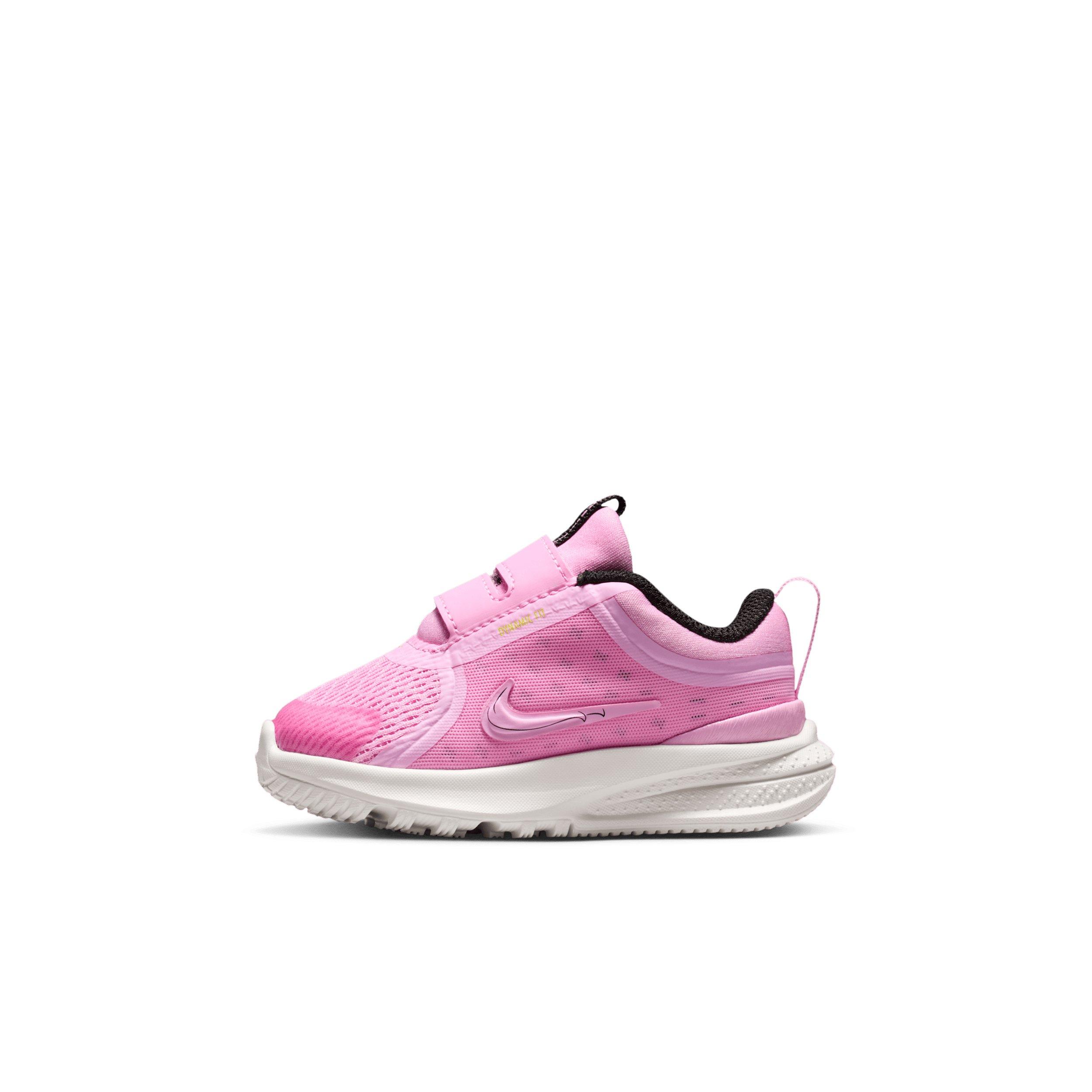 Nike Star Runner 5 "Pink Rise/Black/Sail/Pink Rise" Infant Girls' Running Shoe - PINK/BLACK/SAIL/PINK
