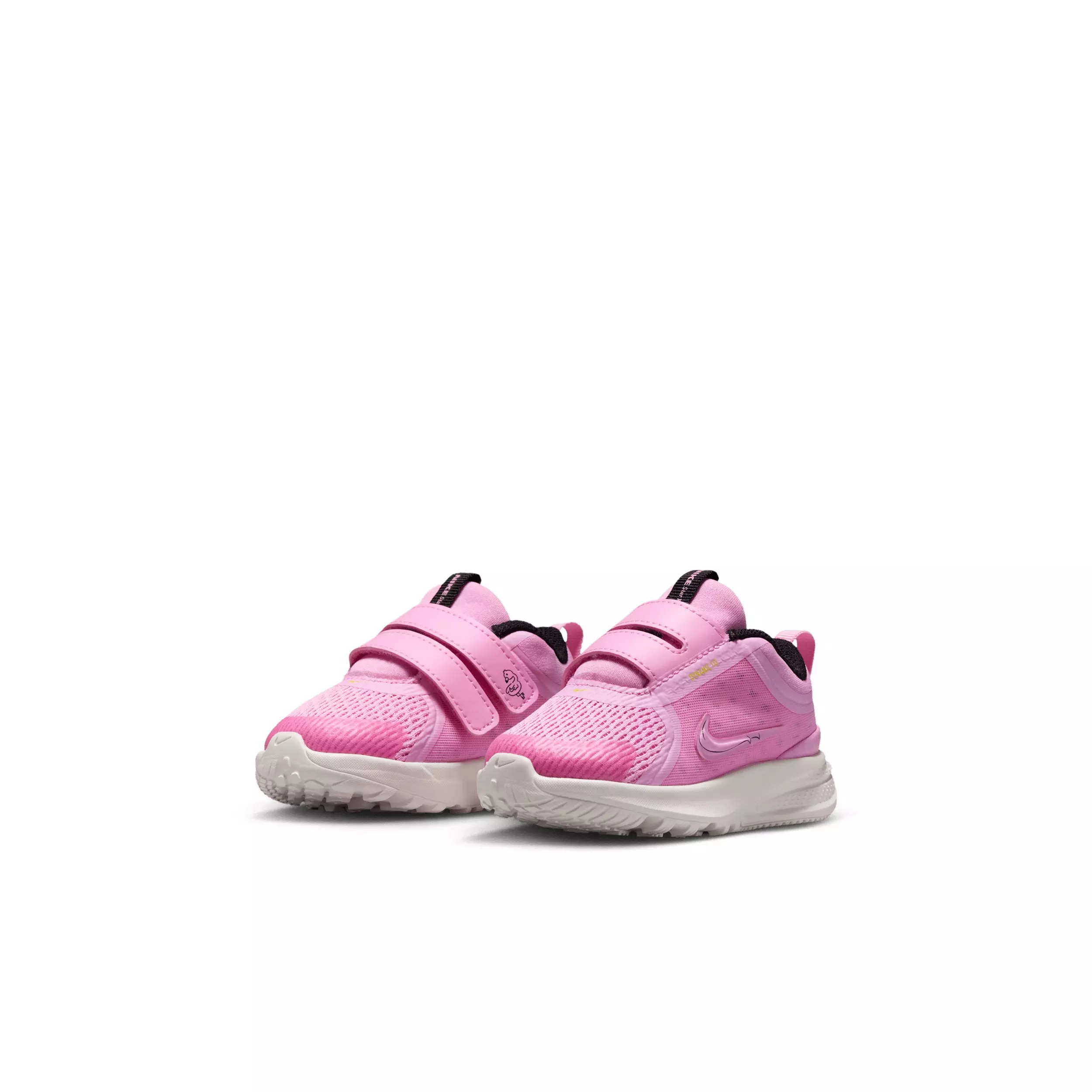 Nike Star Runner 5 "Pink Rise/Black/Sail/Pink Rise" Infant Girls' Running Shoe - PINK/BLACK/SAIL/PINK