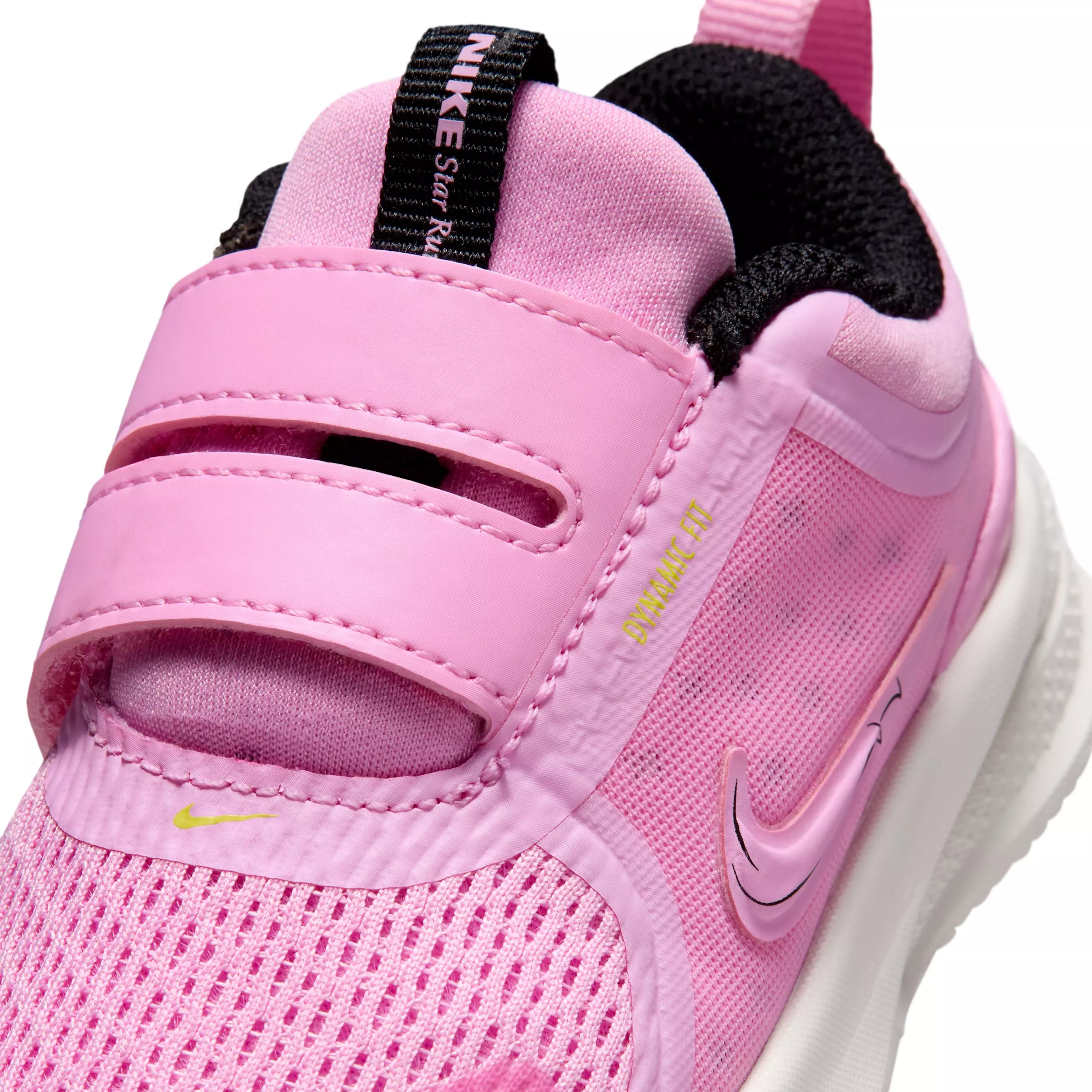 Nike Star Runner 5 "Pink Rise/Black/Sail/Pink Rise" Infant Girls' Running Shoe - PINK/BLACK/SAIL/PINK