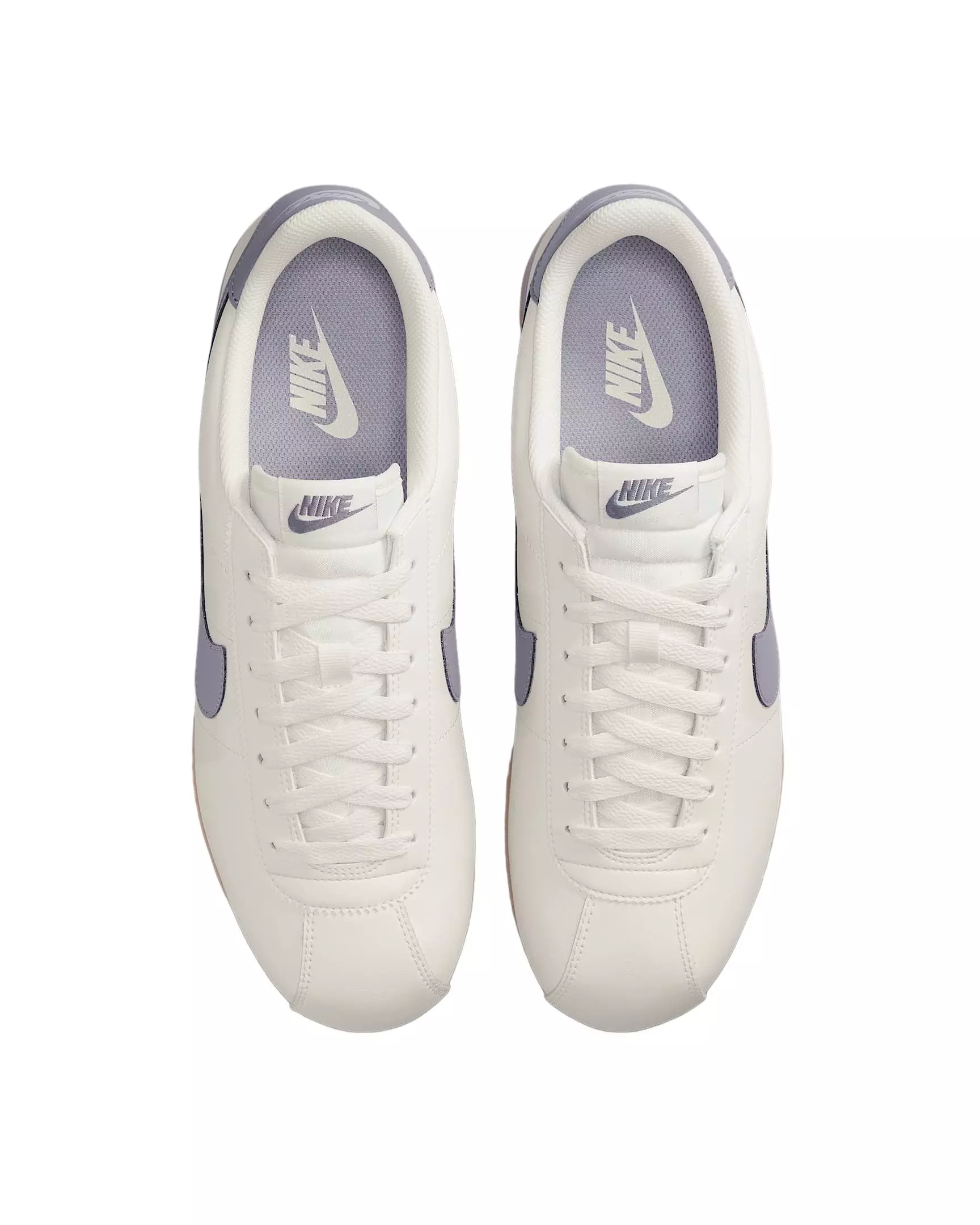 Nike Cortez Leather "Sail/Gum Yellow/Cement Grey" Men's Shoe - SAIL/GUM/GREY