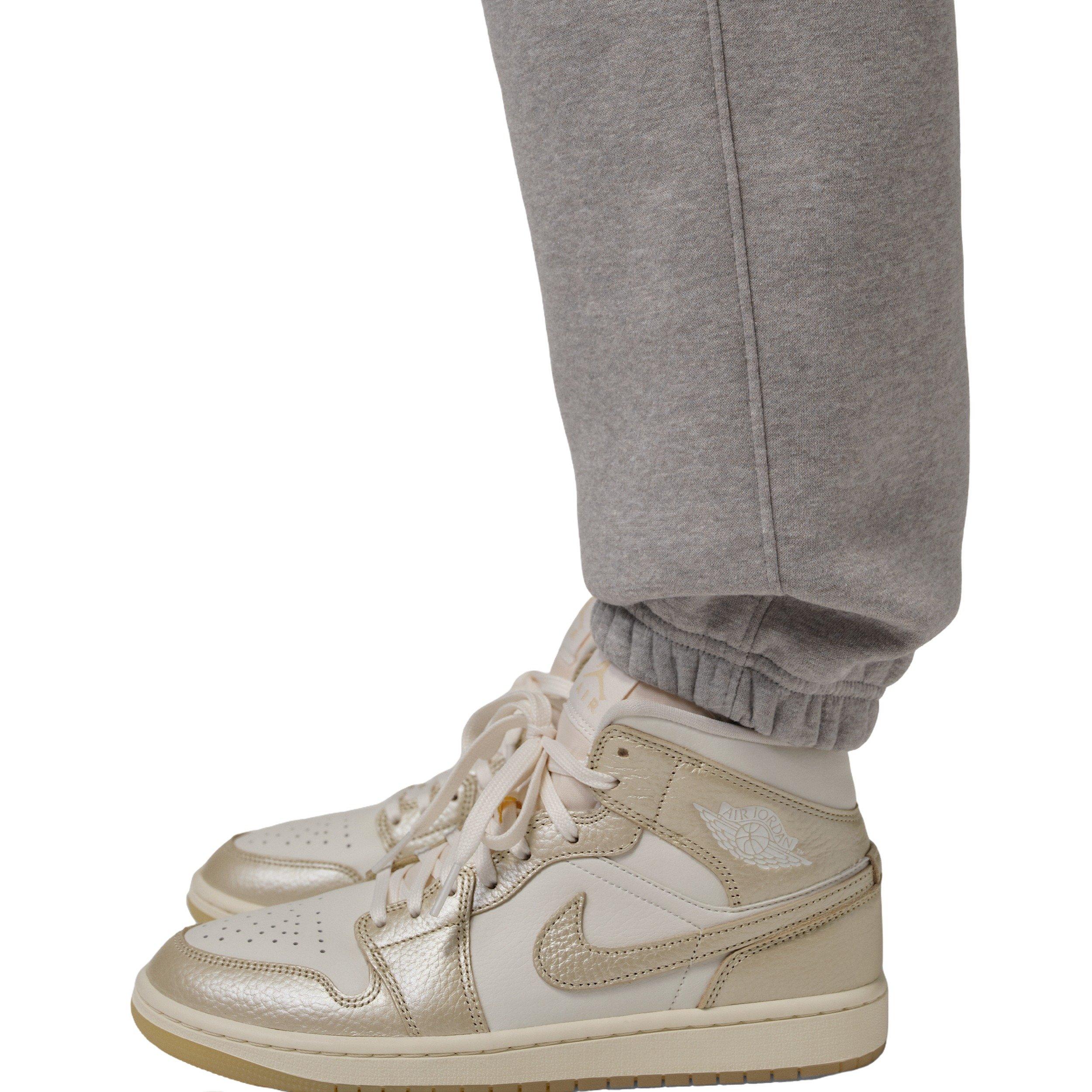 Jordan Women's Brooklyn Fleece Pants -Stone - STONE Thumbnail View 4