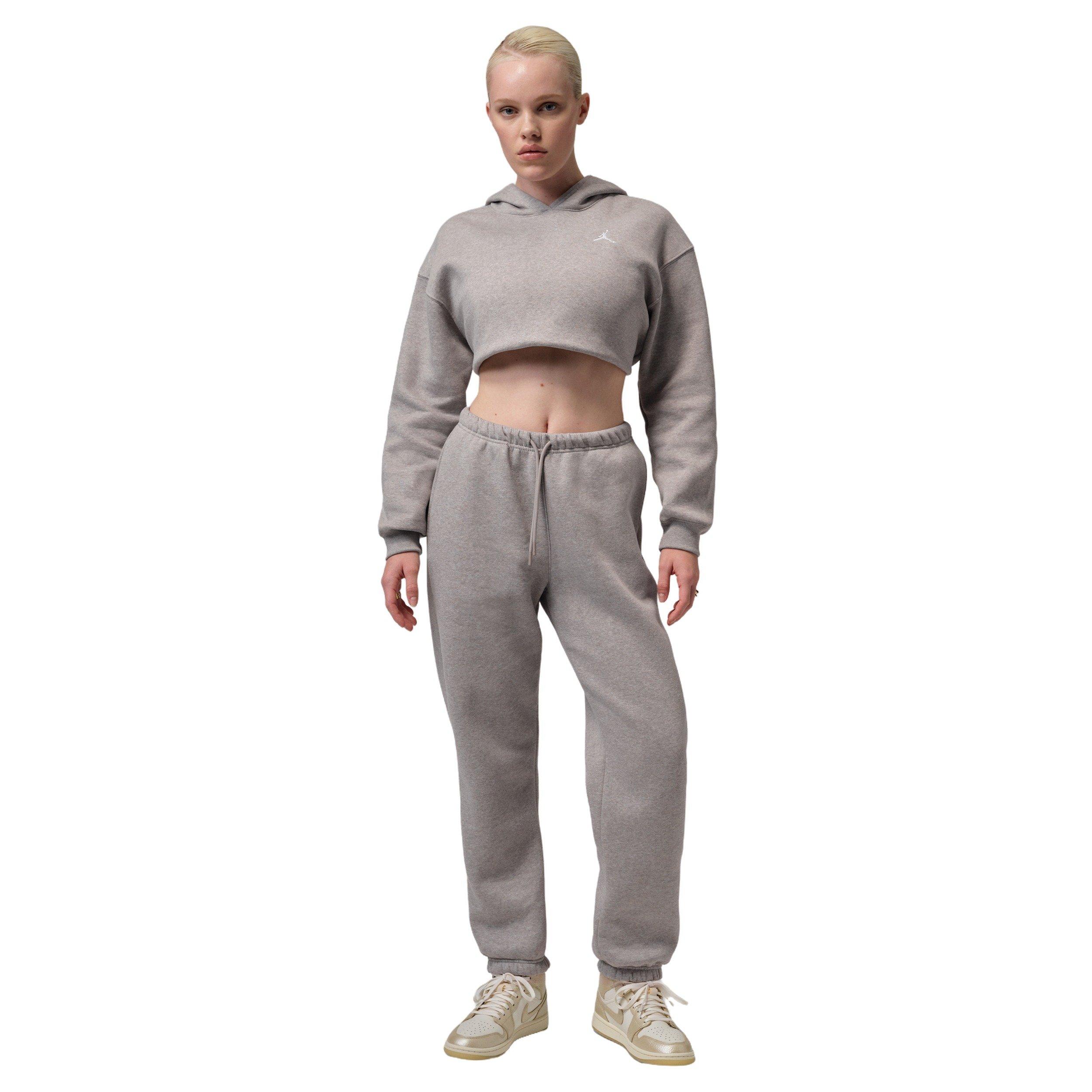 Jordan Women's Brooklyn Fleece Pants -Stone - STONE Thumbnail View 5