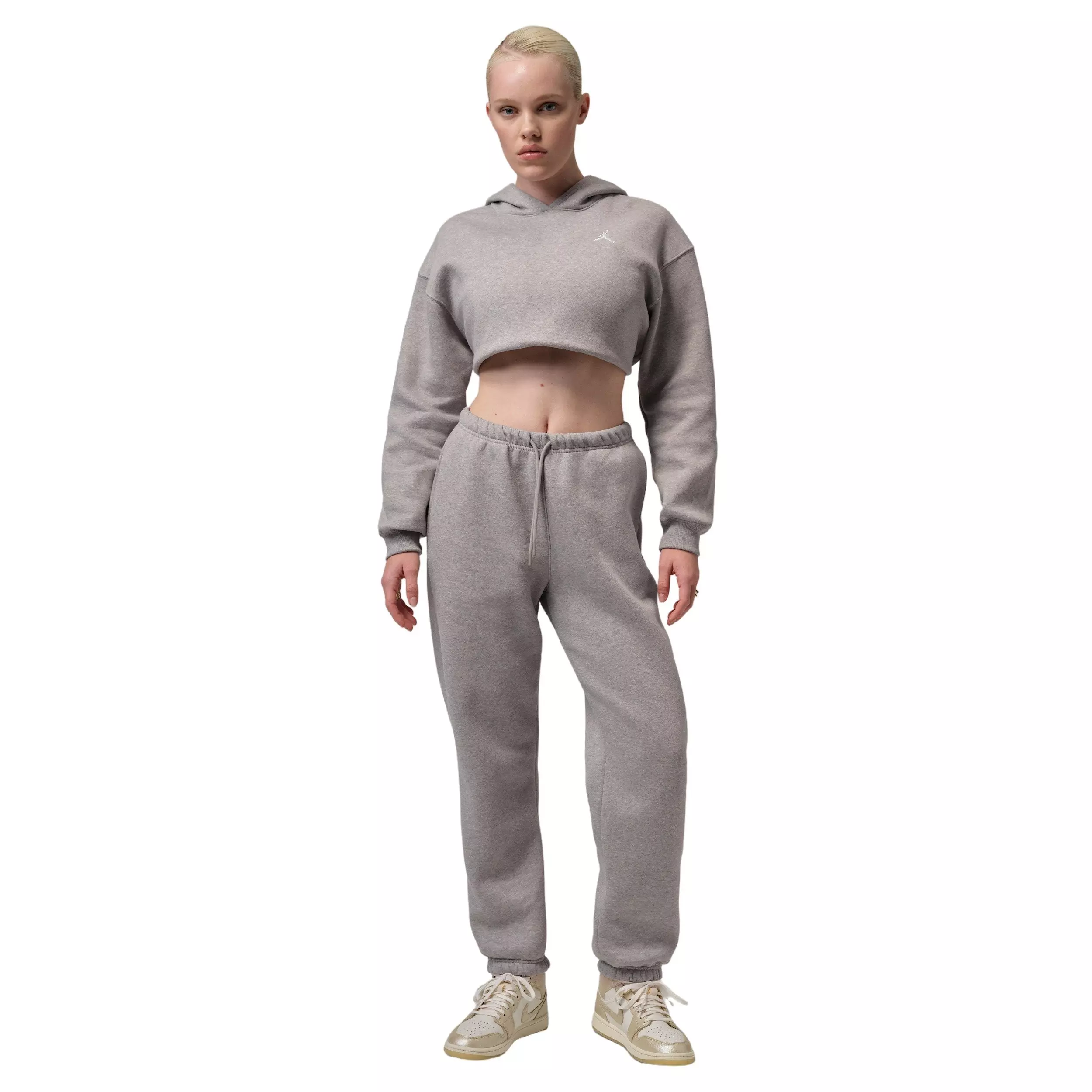 Jordan Women's Brooklyn Fleece Pants -Stone - STONE