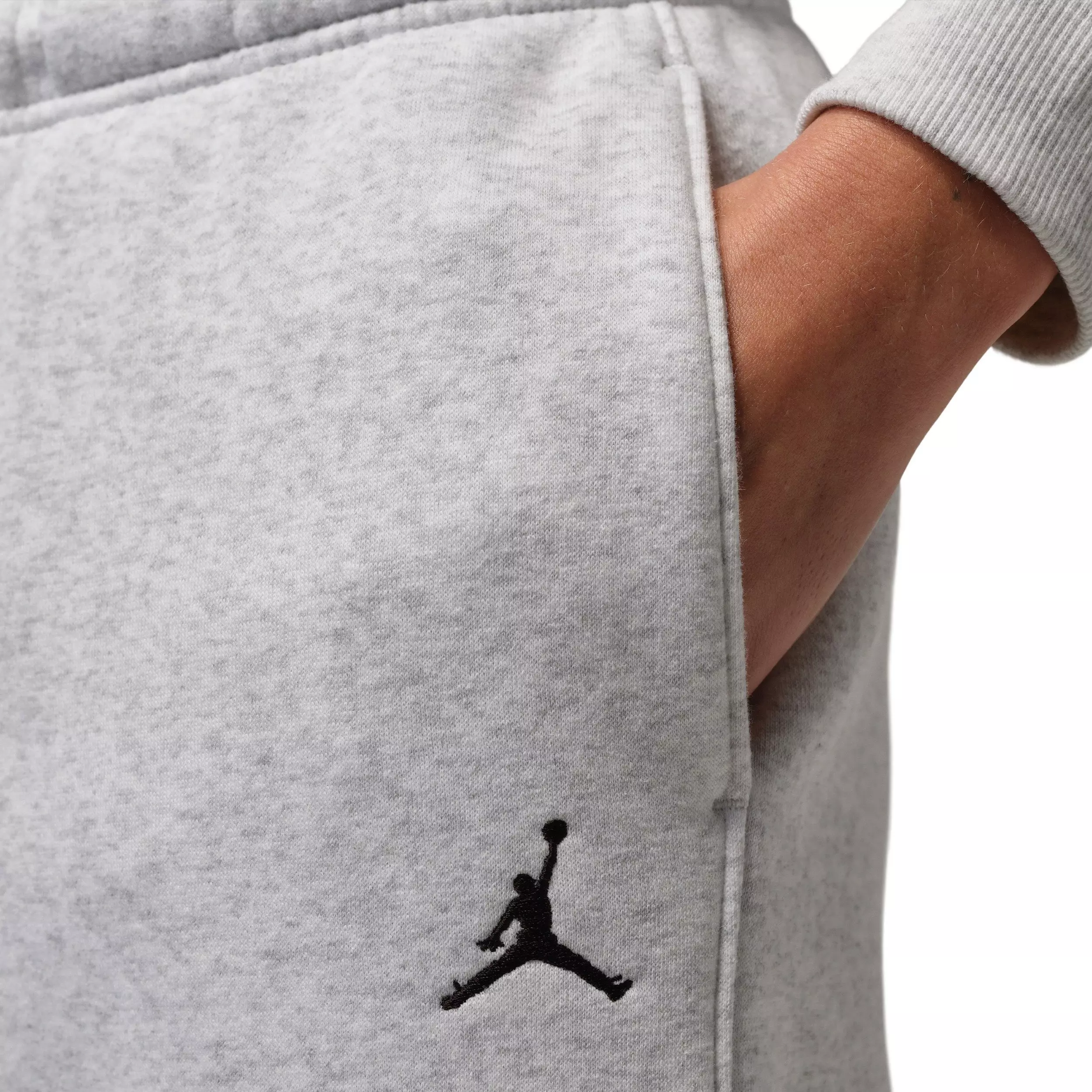 Jordan Women's Brooklyn Fleece Pants -Birch Heather - BIRCH HEATHER