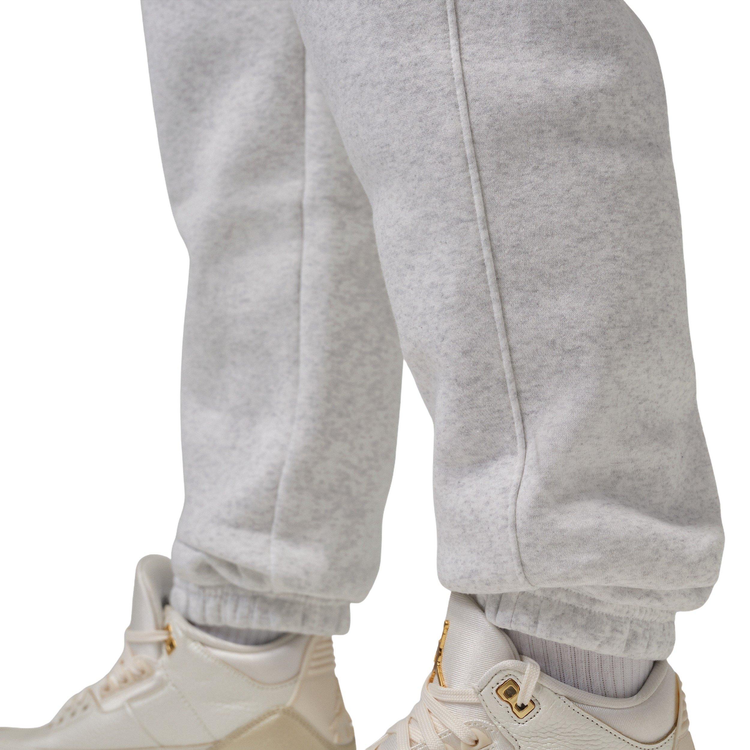 Jordan Women's Brooklyn Fleece Pants -Birch Heather - BIRCH HEATHER Thumbnail View 4