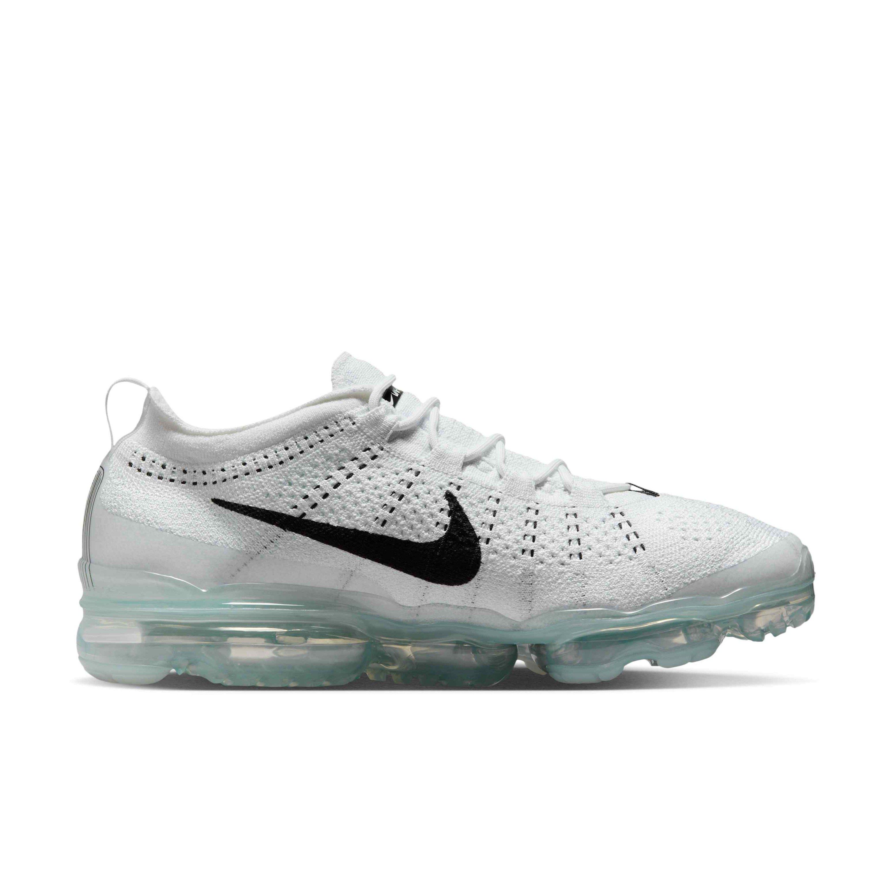 Nike Air VaporMax 2023 Flyknit "White/White/Pure Platinum/Black" Men's Shoe - WHITE/WHITE/PLATINUM/BLACK Thumbnail View 1
