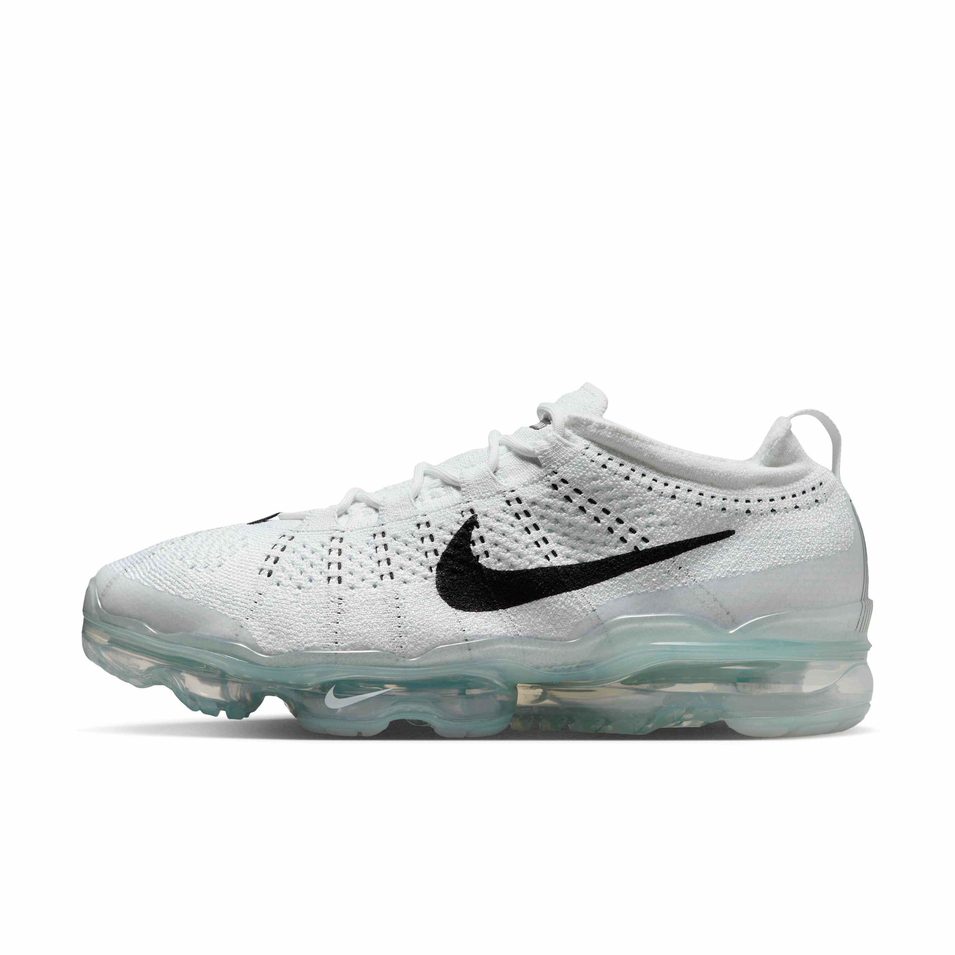 Nike Air VaporMax 2023 Flyknit "White/White/Pure Platinum/Black" Men's Shoe - WHITE/WHITE/PLATINUM/BLACK Thumbnail View 2