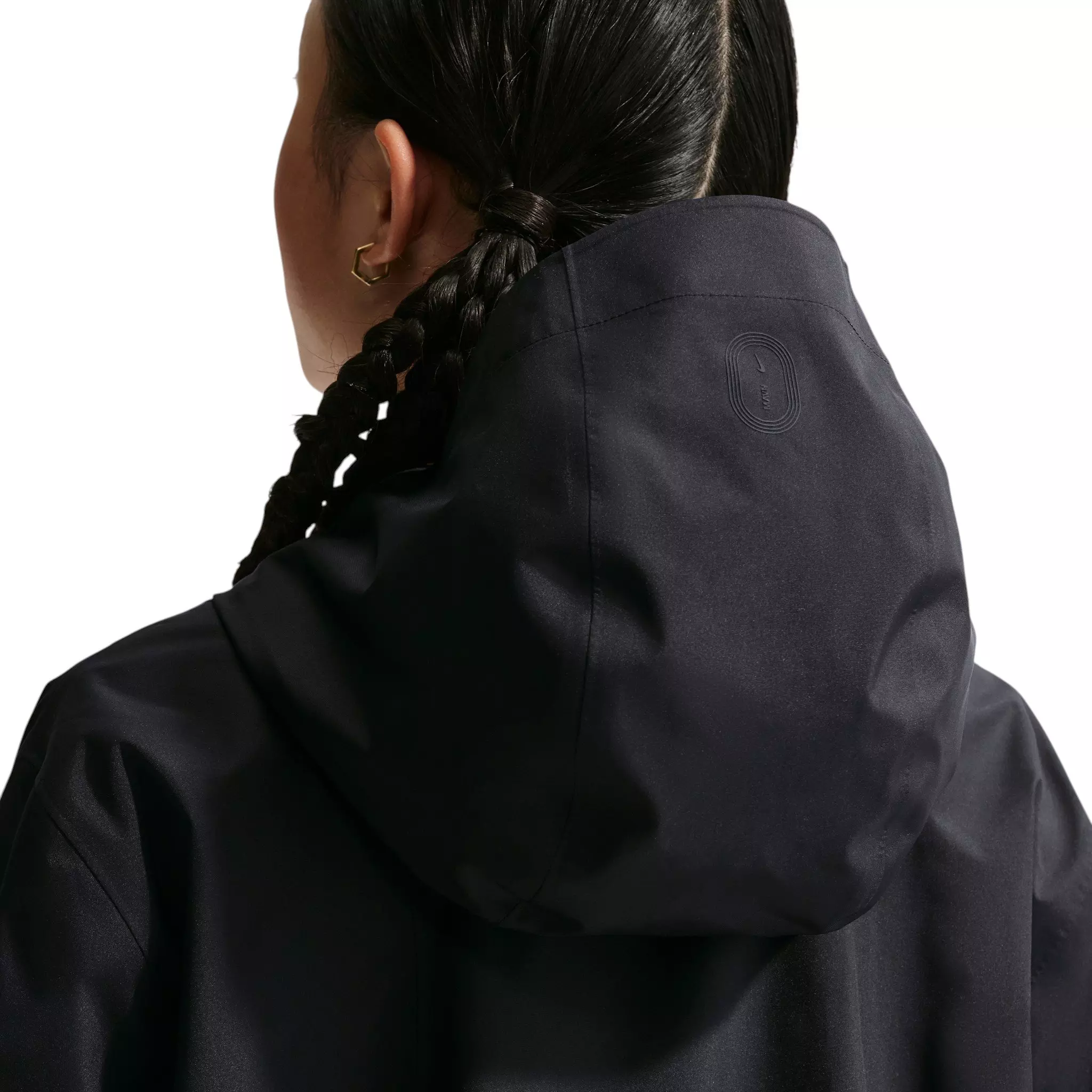 Nike Big Girls' MAVN Storm-FIT ADV Rain Jacket - Black - BLACK
