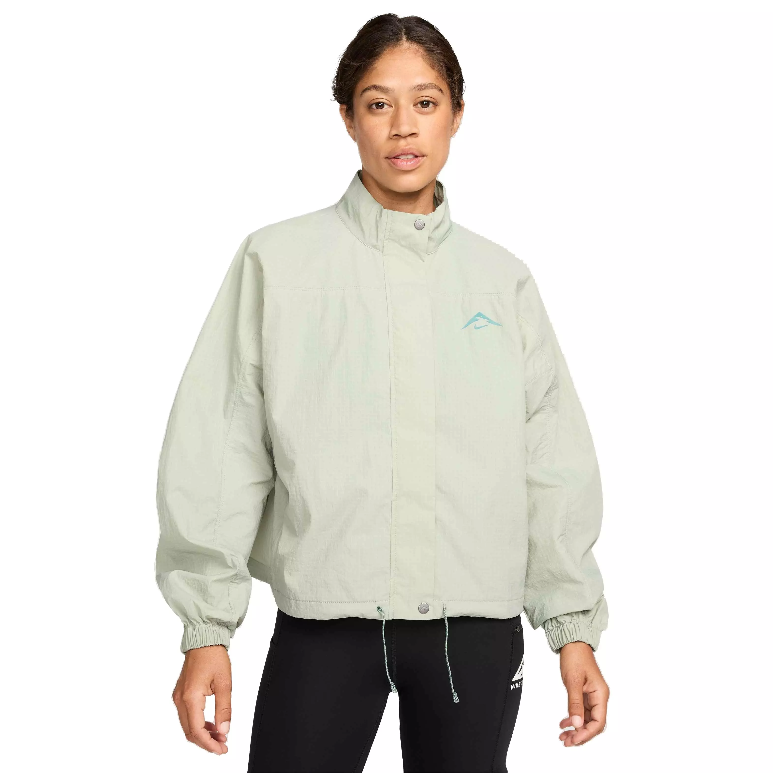 Nike Women's Trail Repel UV Running Jacket - Jade - JADE