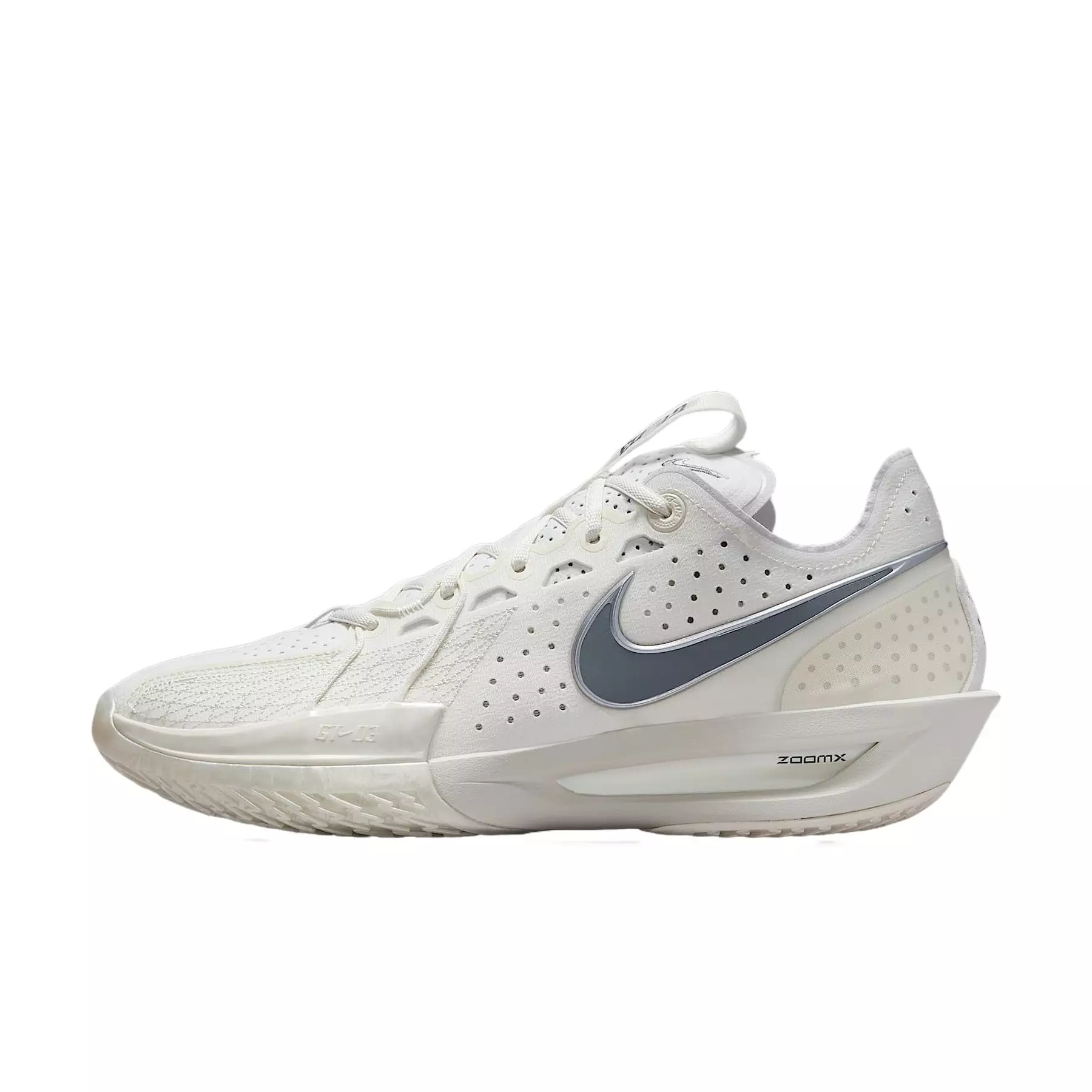 Nike G.T. Cut 3 "Sail/Light Bone/Metallic Silver/Smoke Grey" Men's Basketball Shoe - SAIL/LT BONE/SILVER/GREY