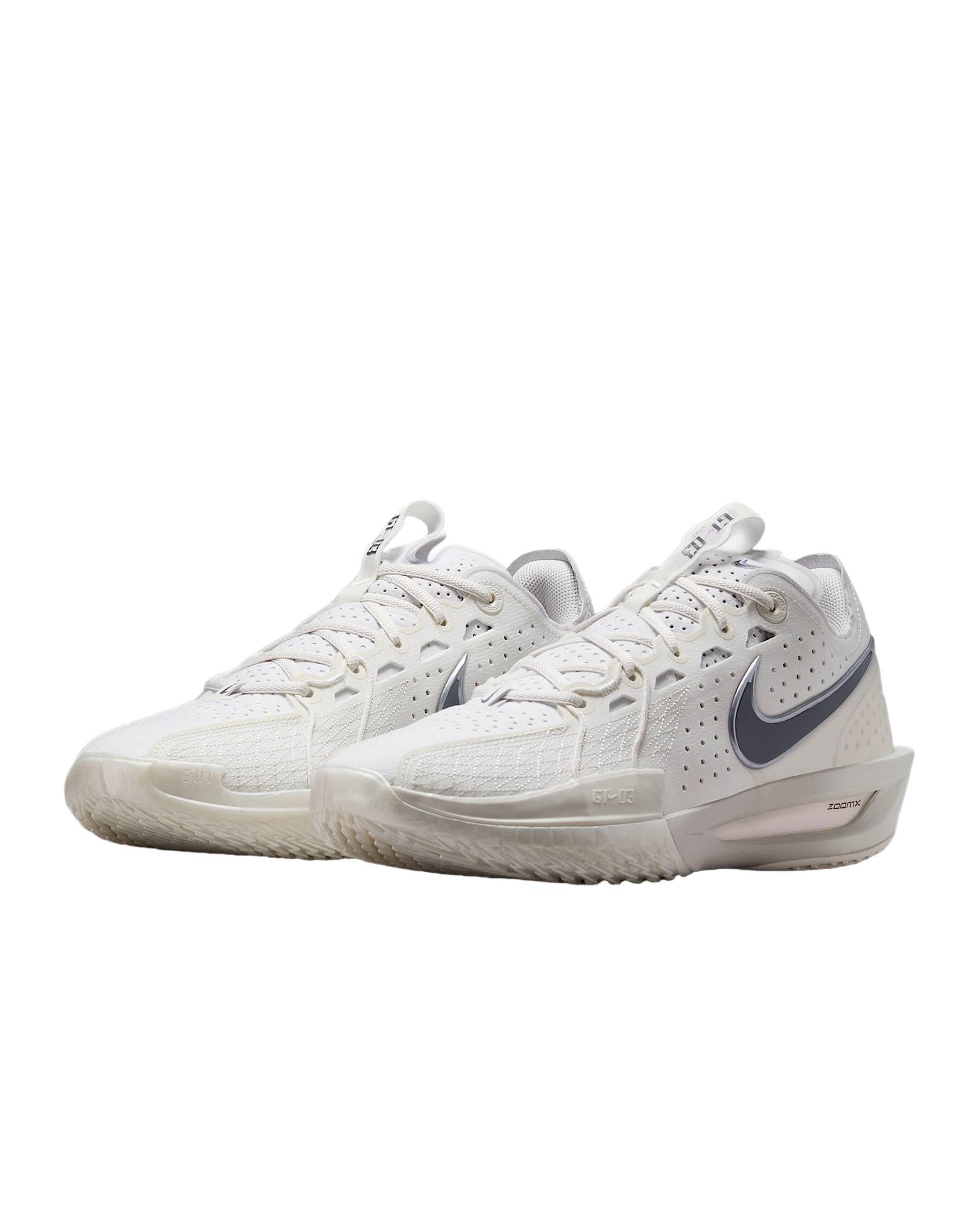 Nike G.T. Cut 3 "Sail/Light Bone/Metallic Silver/Smoke Grey" Men's Basketball Shoe - SAIL/LT BONE/SILVER/GREY Thumbnail View 3