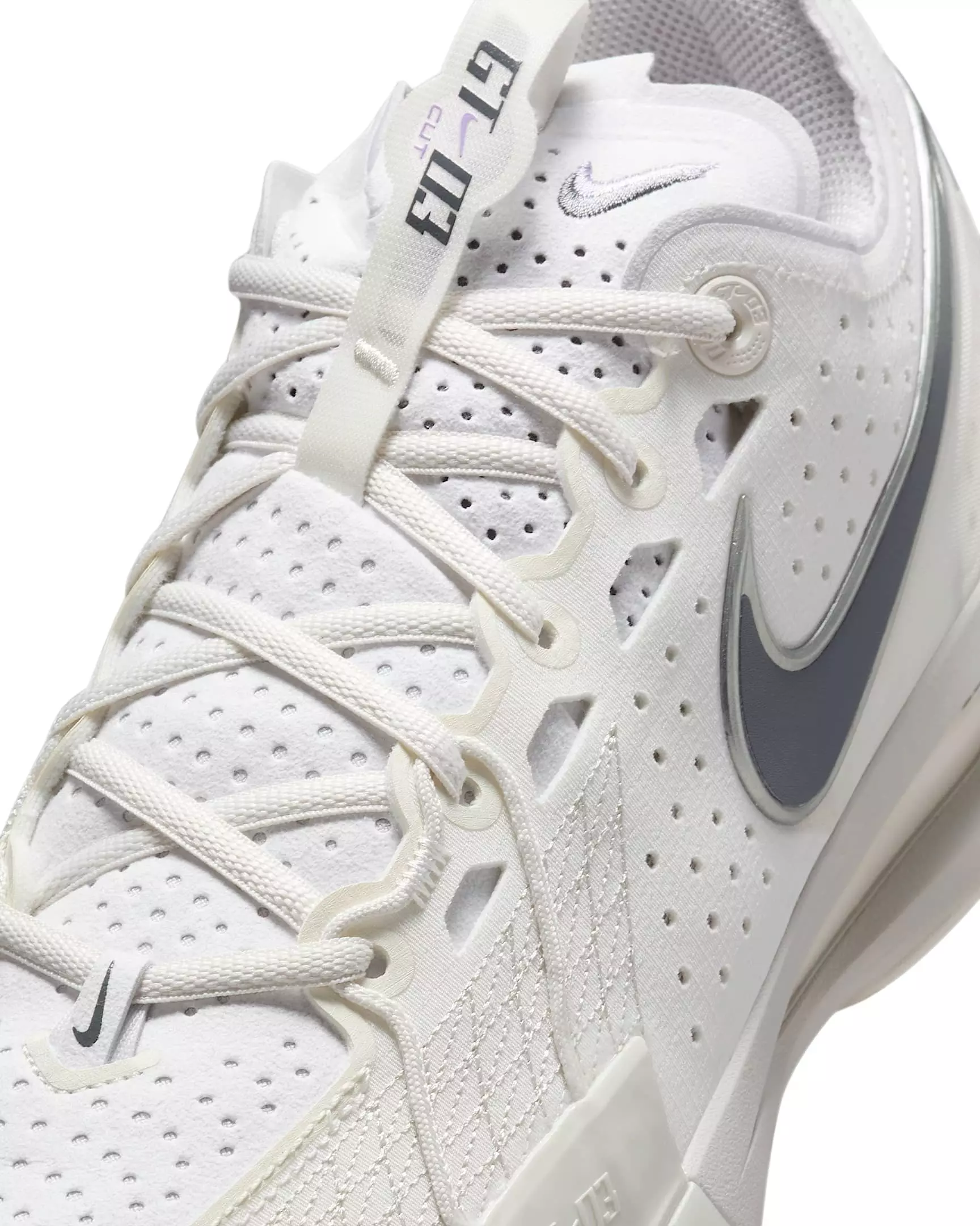 Nike G.T. Cut 3 "Sail/Light Bone/Metallic Silver/Smoke Grey" Men's Basketball Shoe - SAIL/LT BONE/SILVER/GREY
