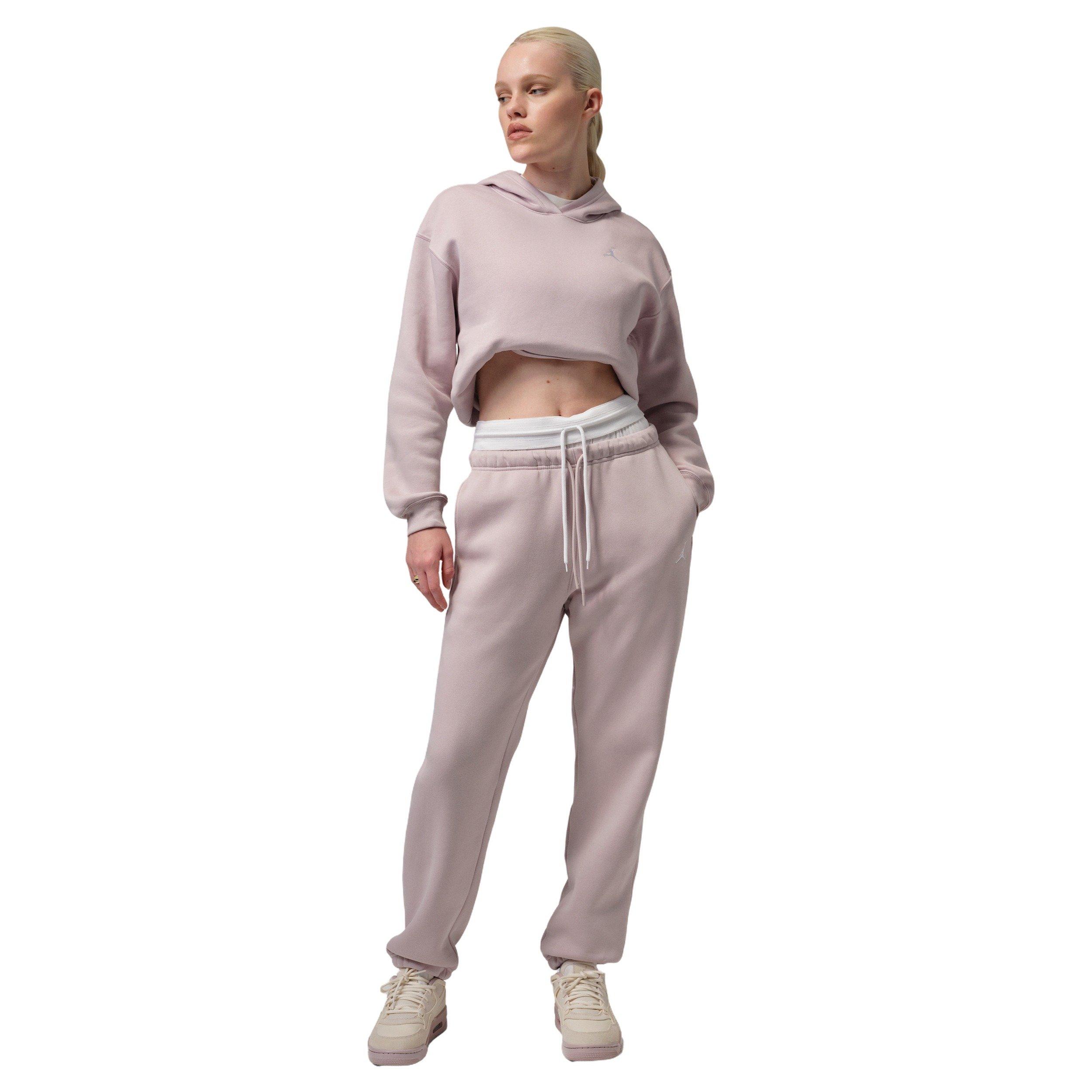 Jordan Women's Brooklyn Fleece Pants -Rose - ROSE Thumbnail View 5