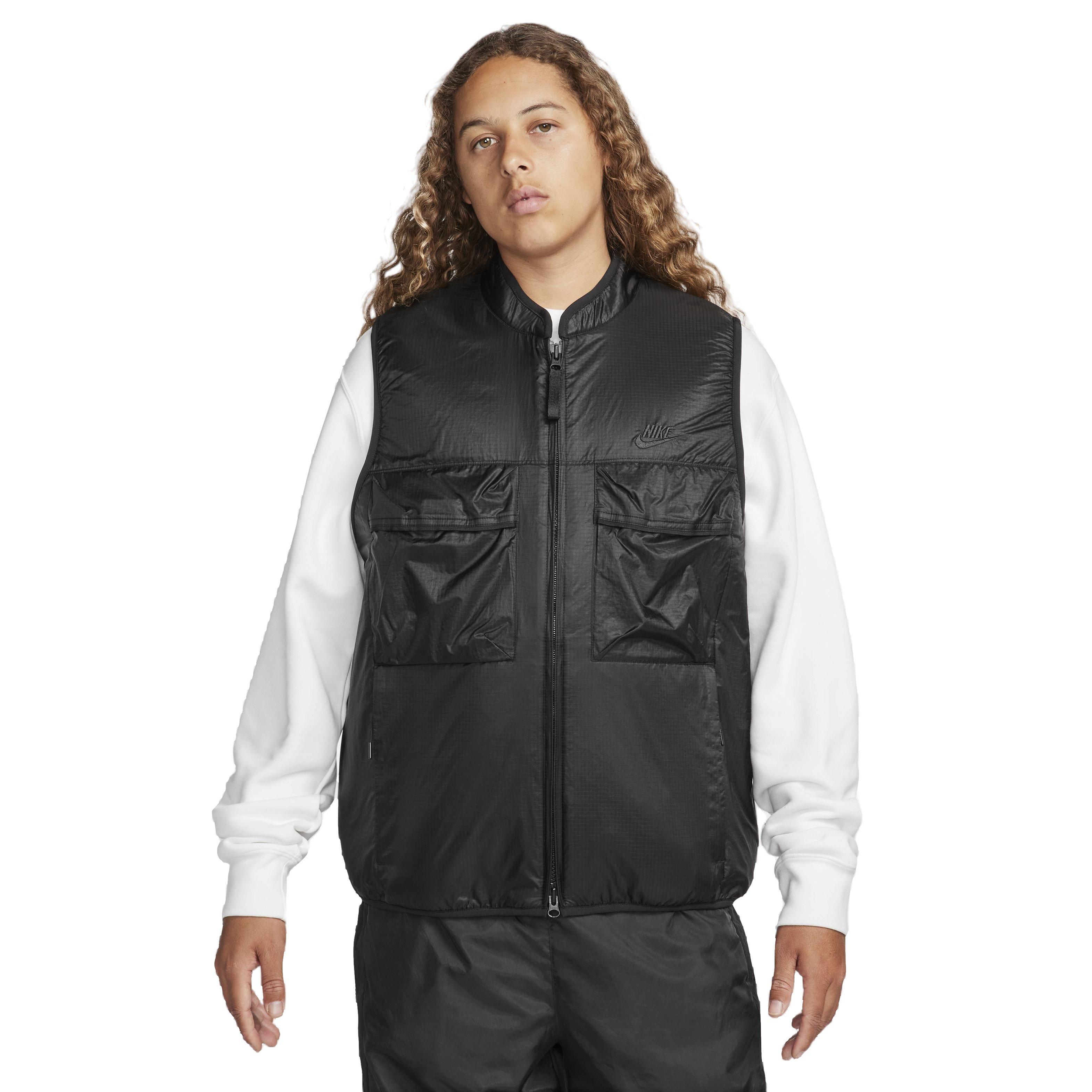 Nike Men's Tech Fleece Utility Vest - Black - BLACK Thumbnail View 1