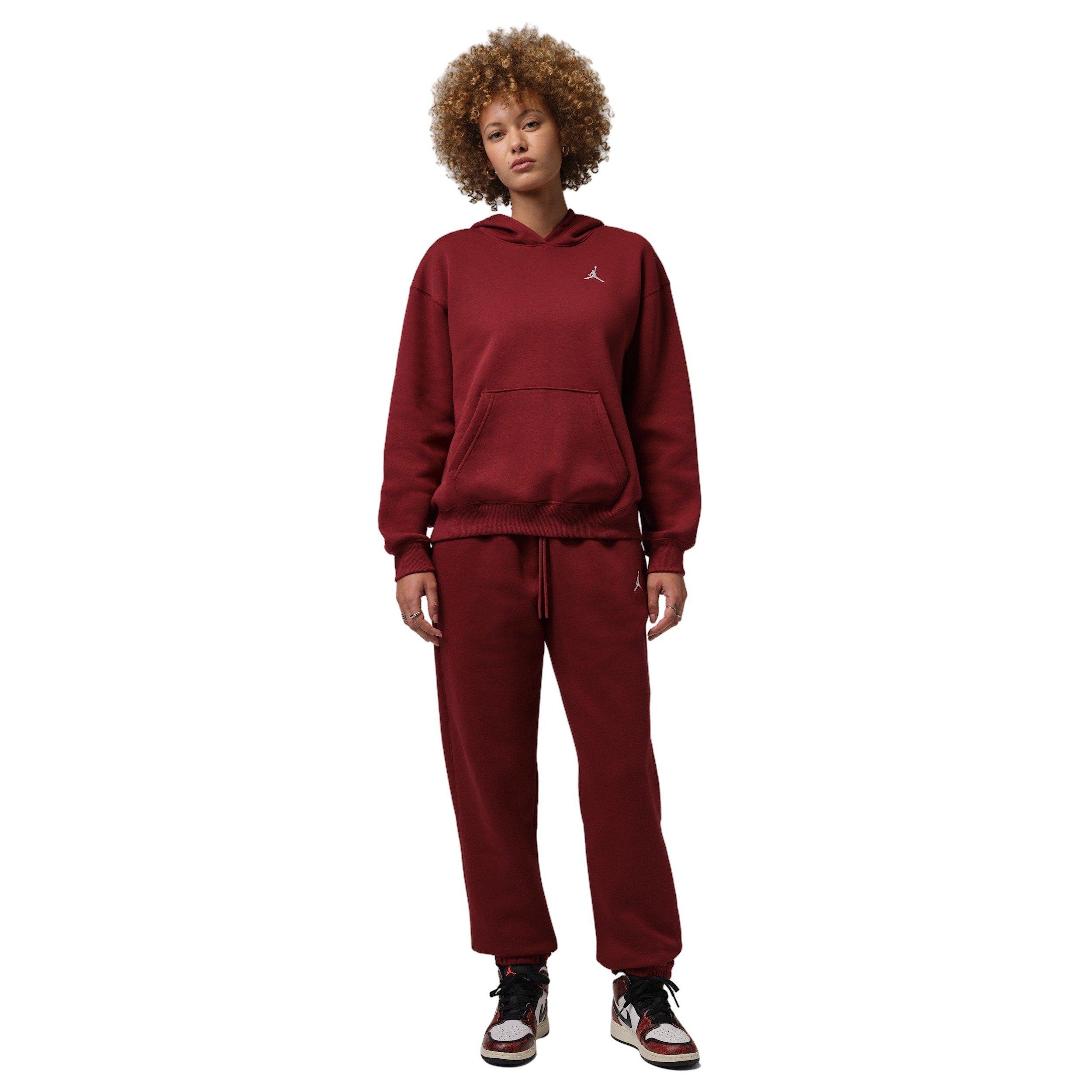 Jordan Women's Brooklyn Fleece Pants -Red - RED Thumbnail View 5