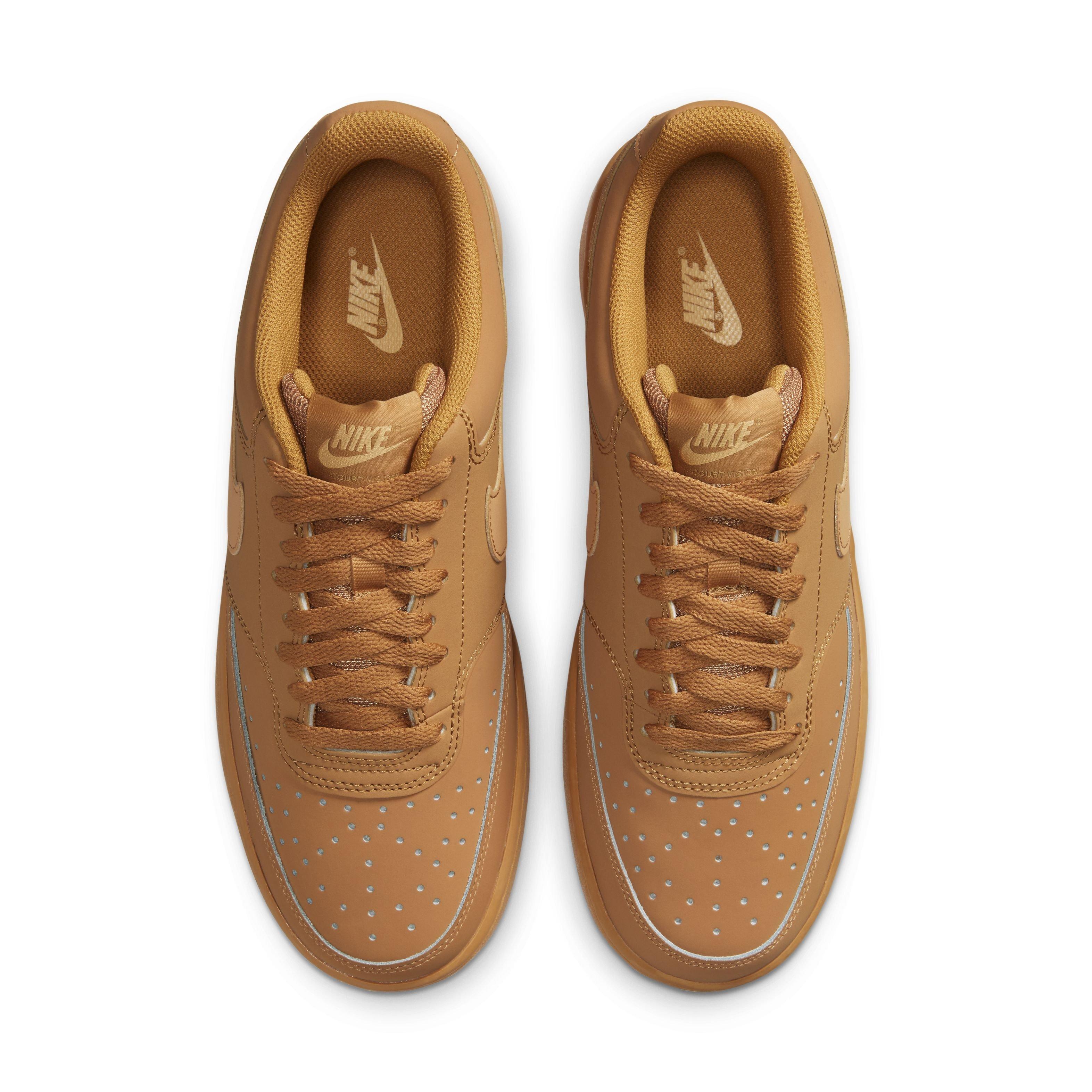 HOT Brown Nike Court Vision Low Leather Nike Court Vision Low