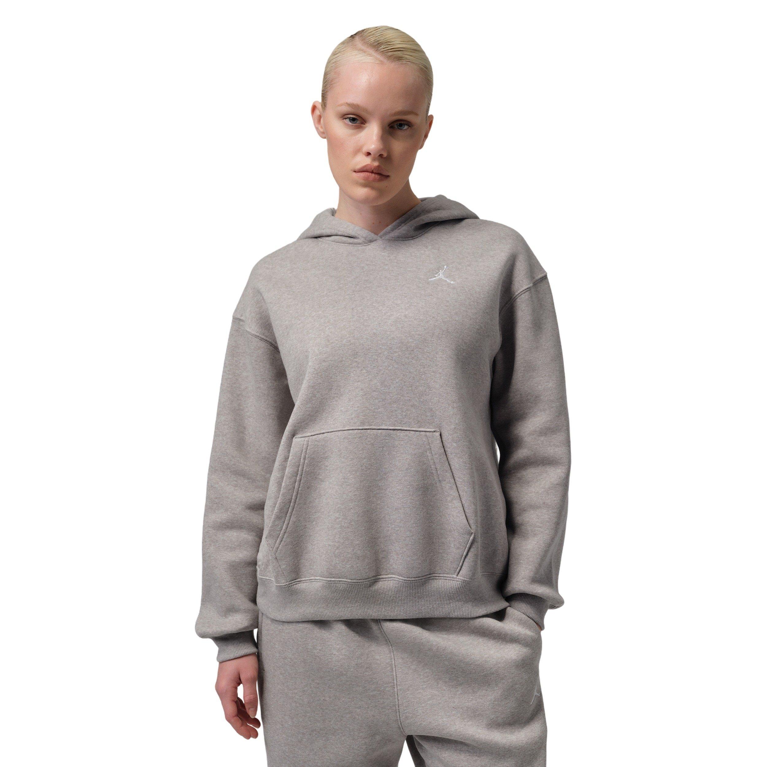 Jordan Women's Brooklyn Fleece Pullover Hoodie -Stone - STONE Thumbnail View 1