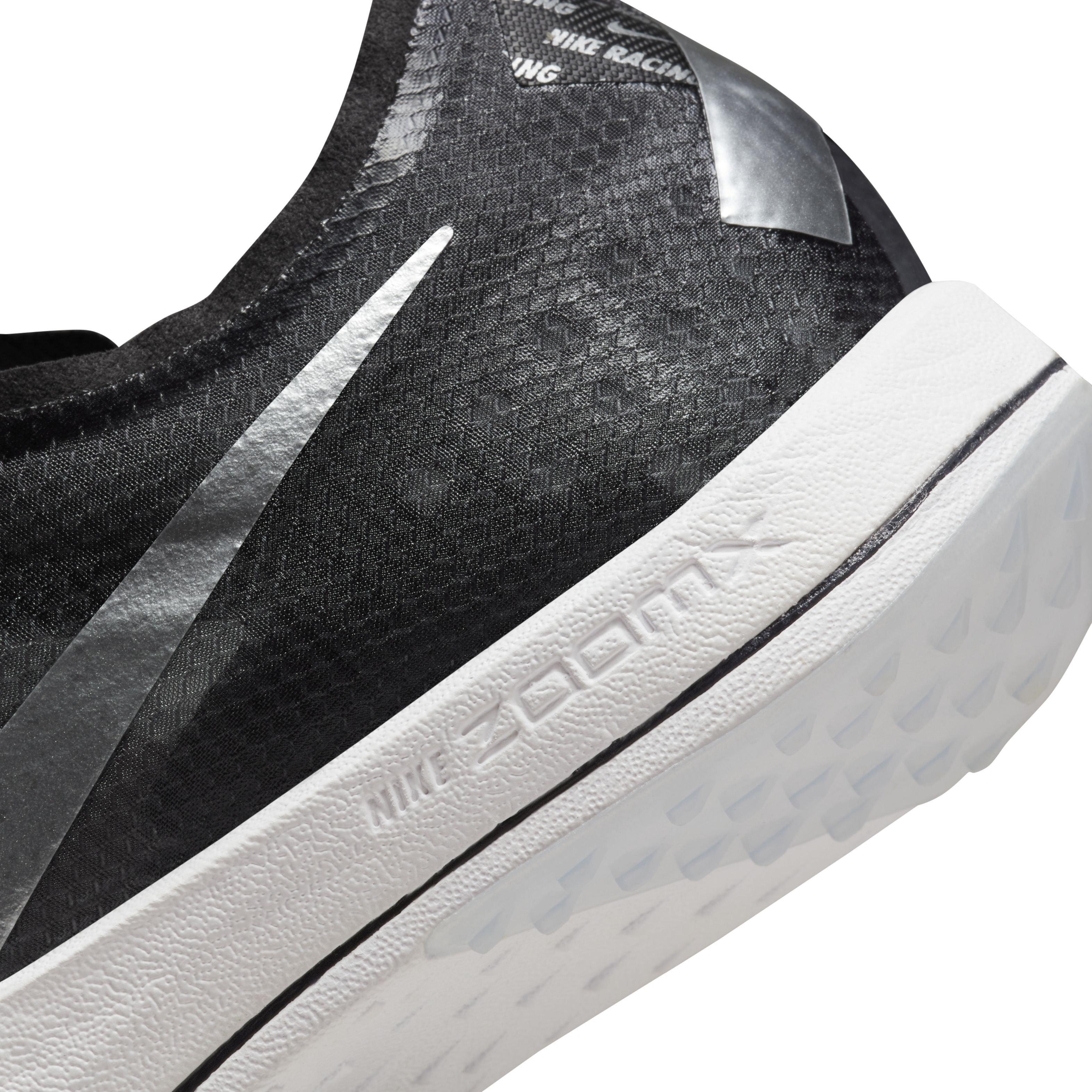 Nike ZoomX Dragonfly XC "Black/Dark Smoke Grey/White/Metallic Silver" Men's Track Spike - BLACK/DK GREY/WHITE/SILVER Thumbnail View 8