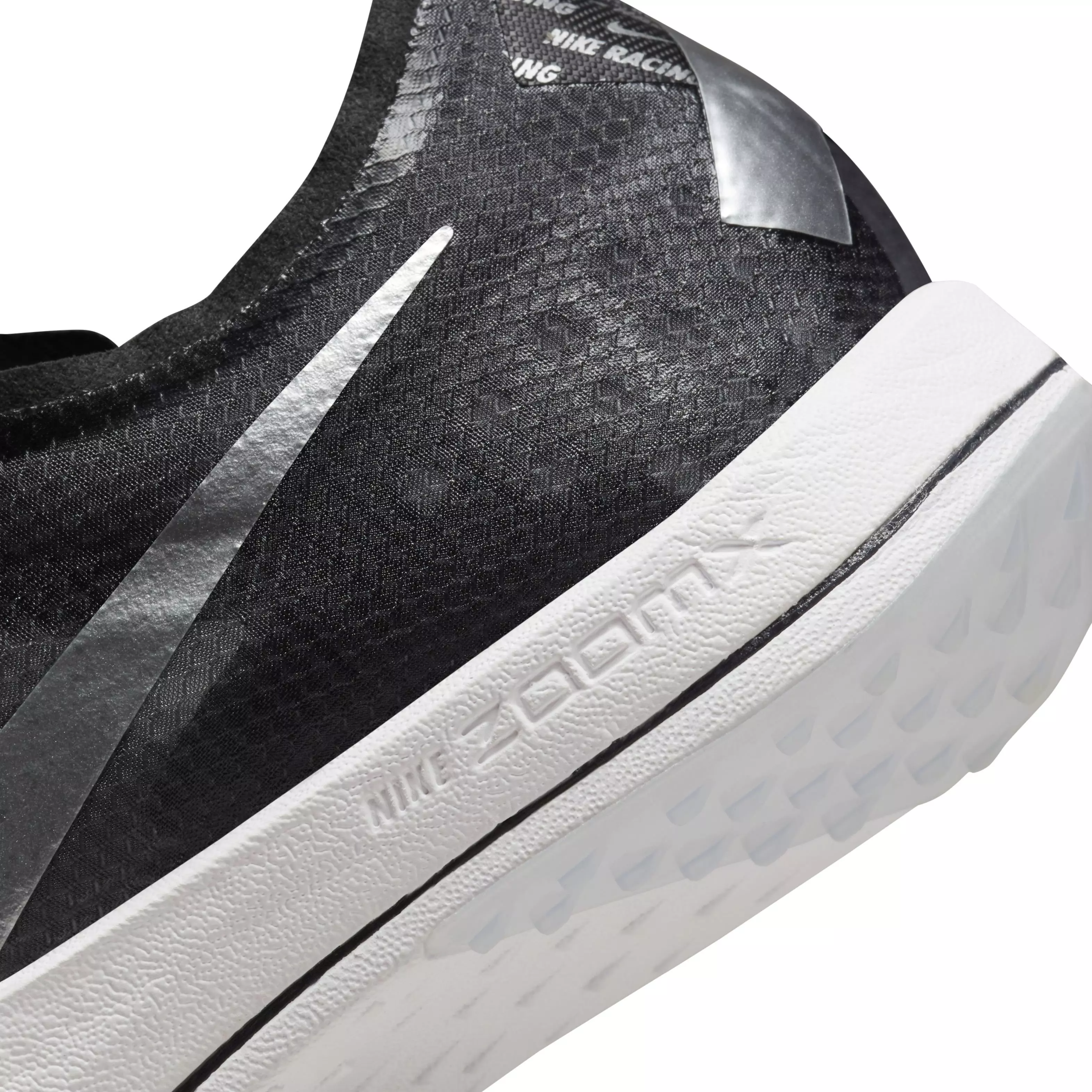 Nike ZoomX Dragonfly XC "Black/Dark Smoke Grey/White/Metallic Silver" Men's Track Spike - BLACK/DK GREY/WHITE/SILVER