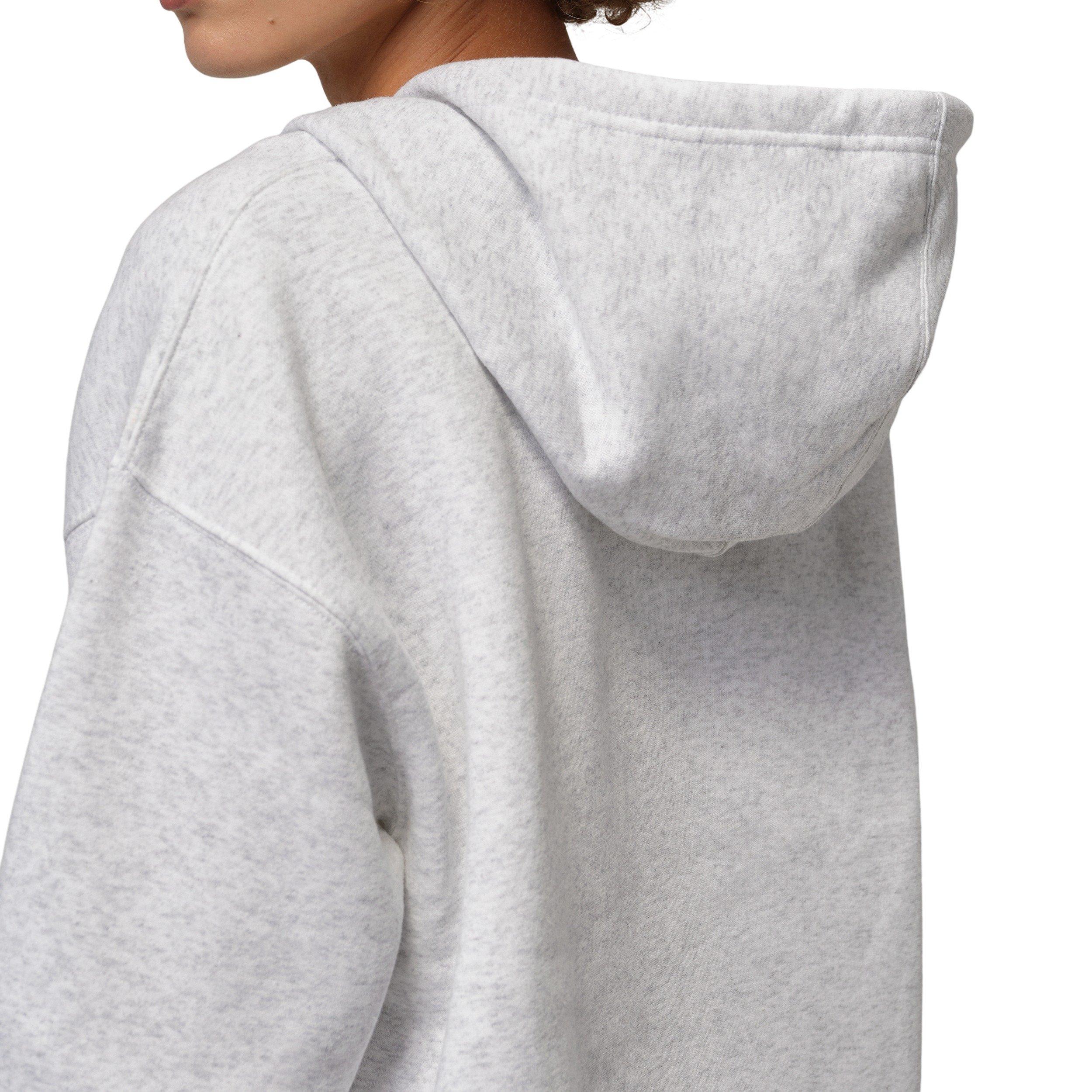 Jordan Women's Brooklyn Fleece Pullover Hoodie - Birch Heather - BIRCH HEATHER Thumbnail View 6