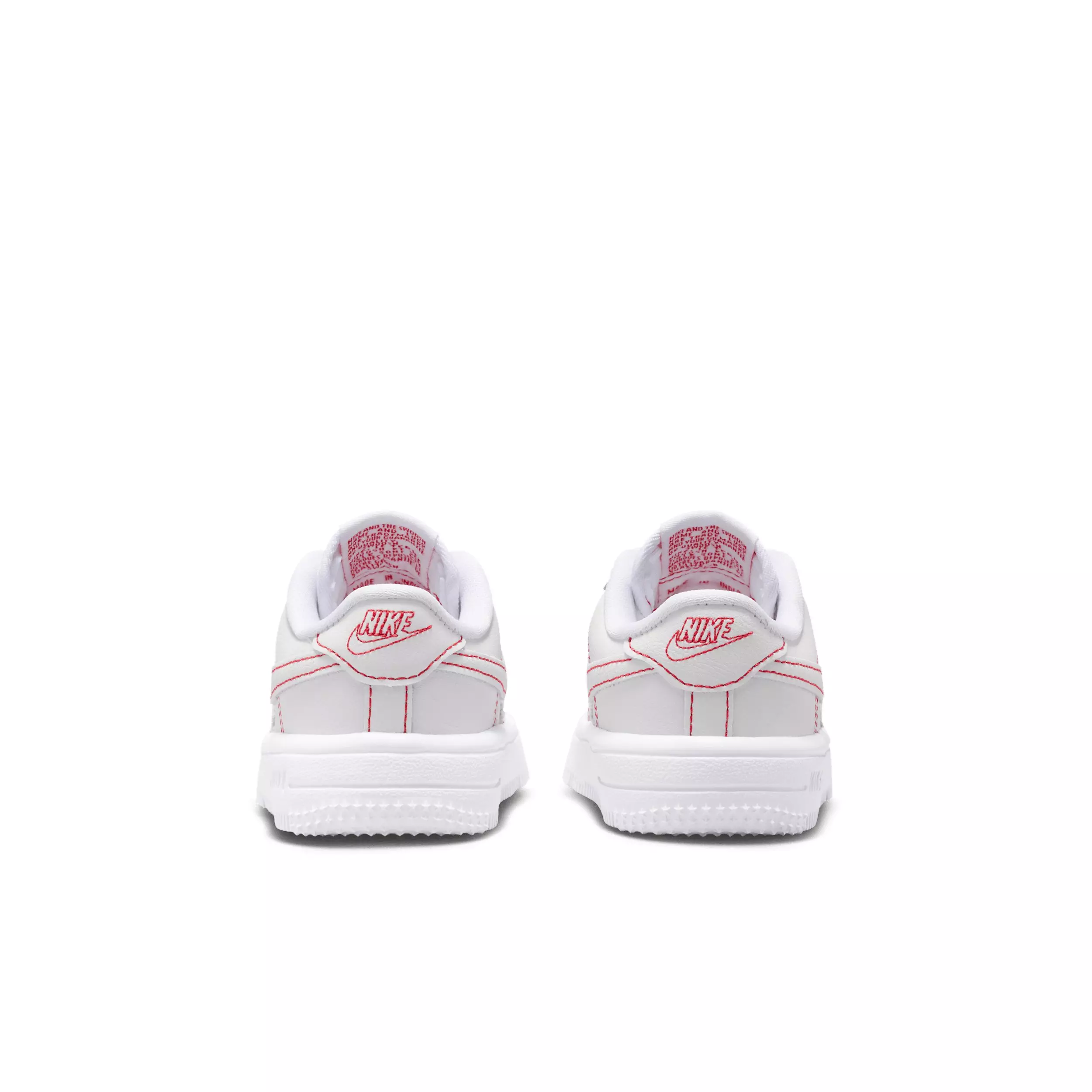 Nike Force 1 Low LV8 1 "White/University Red" Infant Boys' Shoe - WHITE/RED