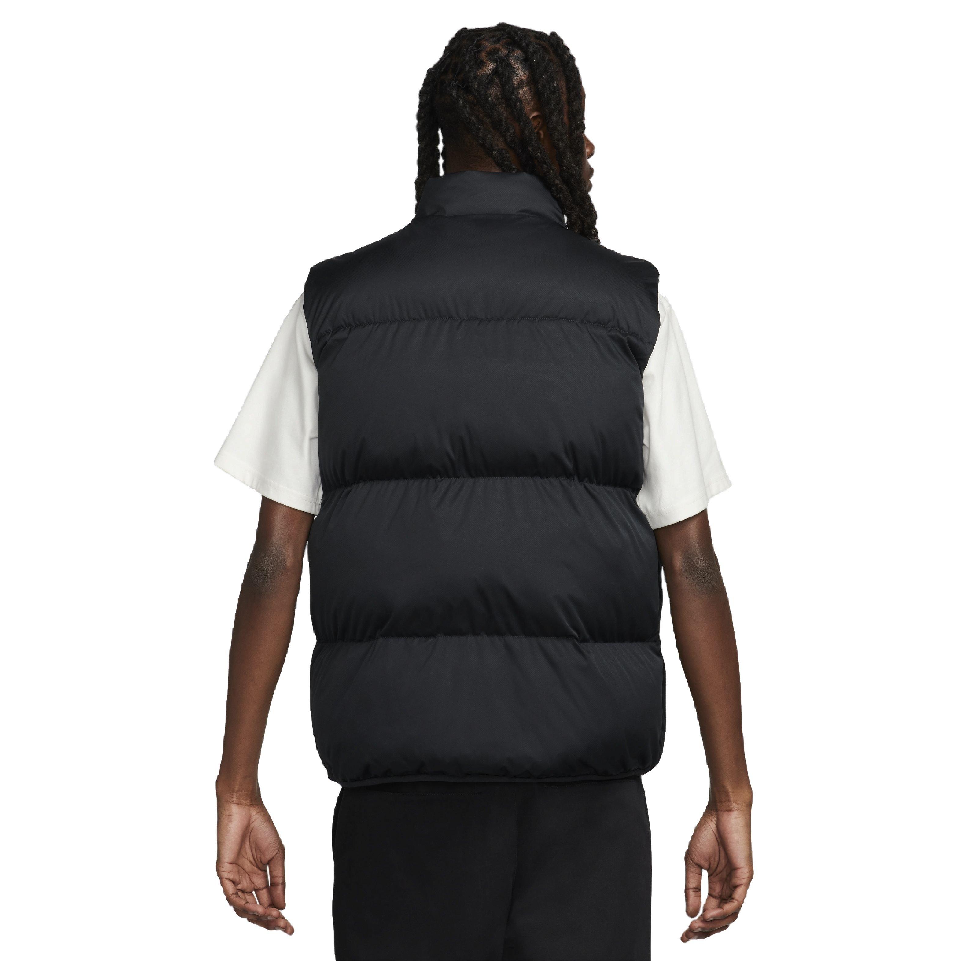 Nike Men's Sportswear Club Water-Repellent Puffer Vest - BLACK Thumbnail View 2