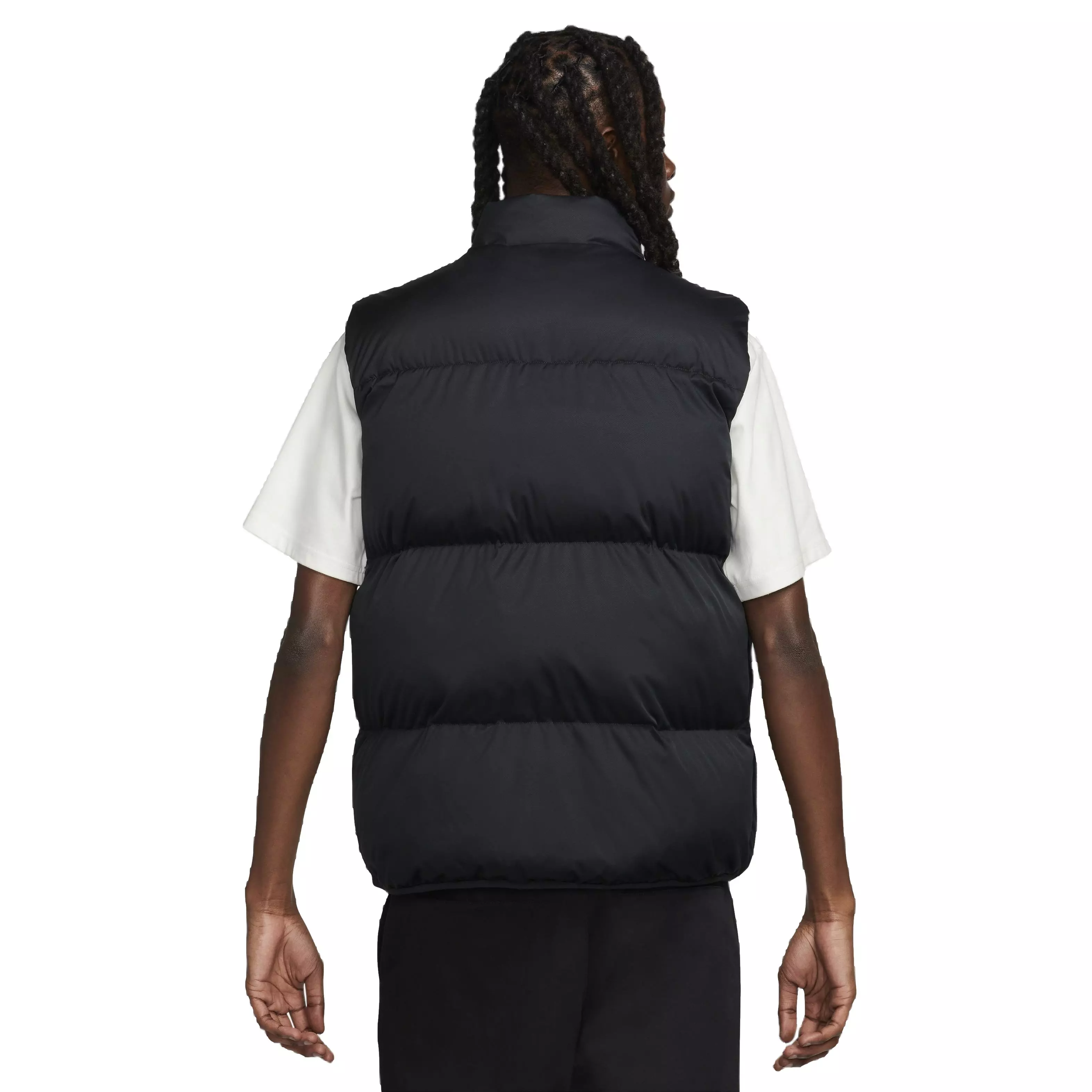 Nike Men's Sportswear Club Water-Repellent Puffer Vest - BLACK