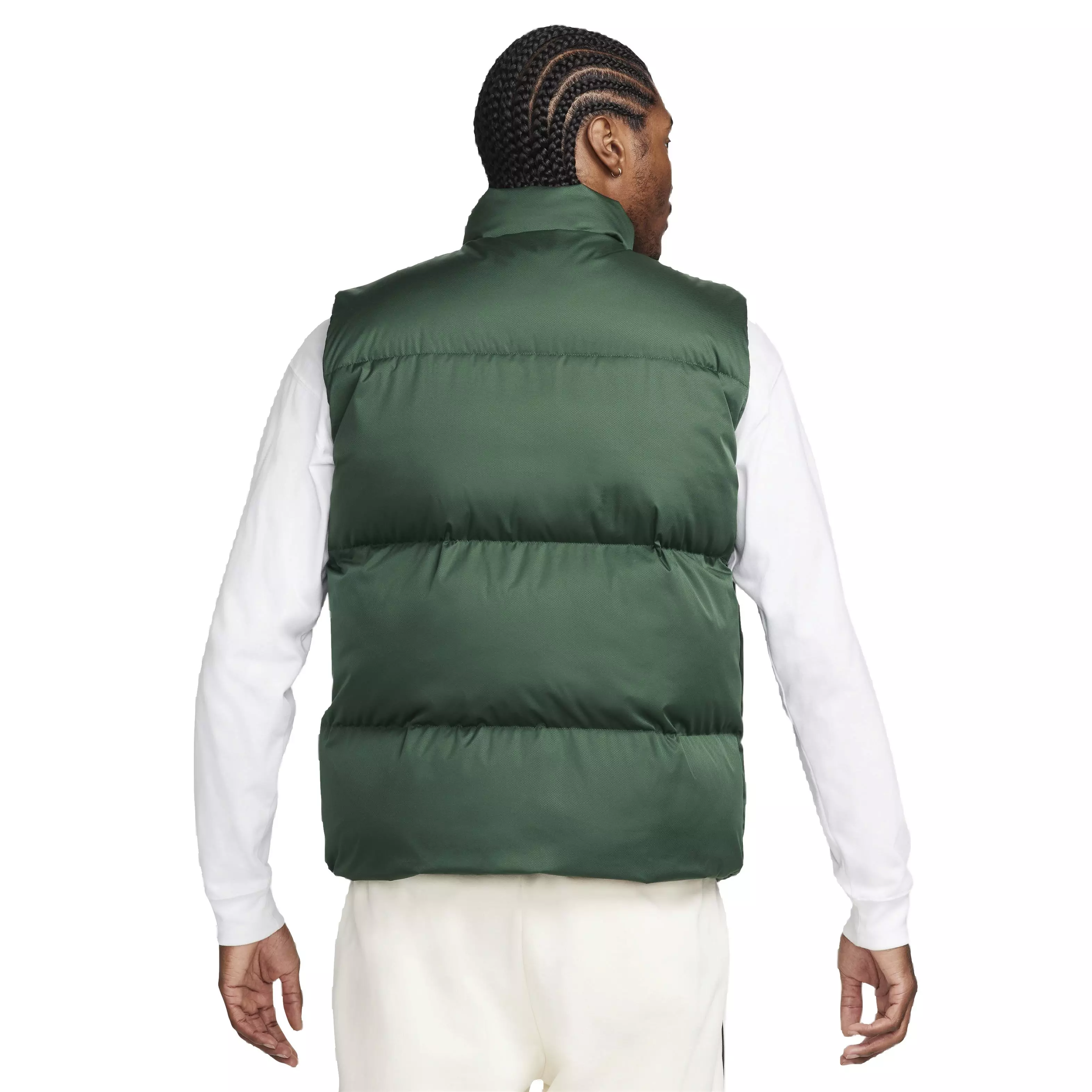 Nike Men's Sportswear Club Water-Repellent Puffer Vest - GREEN