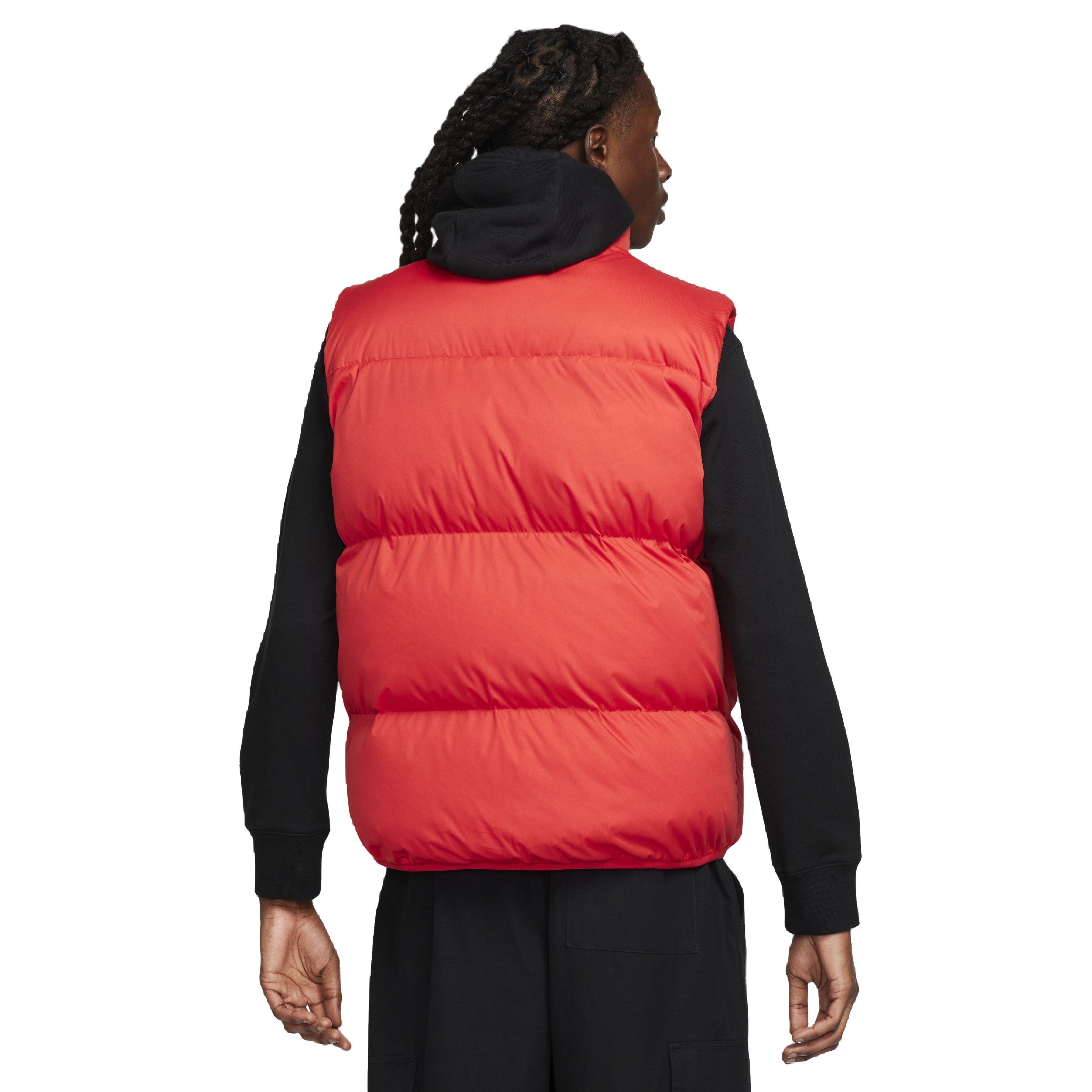 Nike Men's Sportswear Club Water-Repellent Puffer Vest - RED Thumbnail View 2