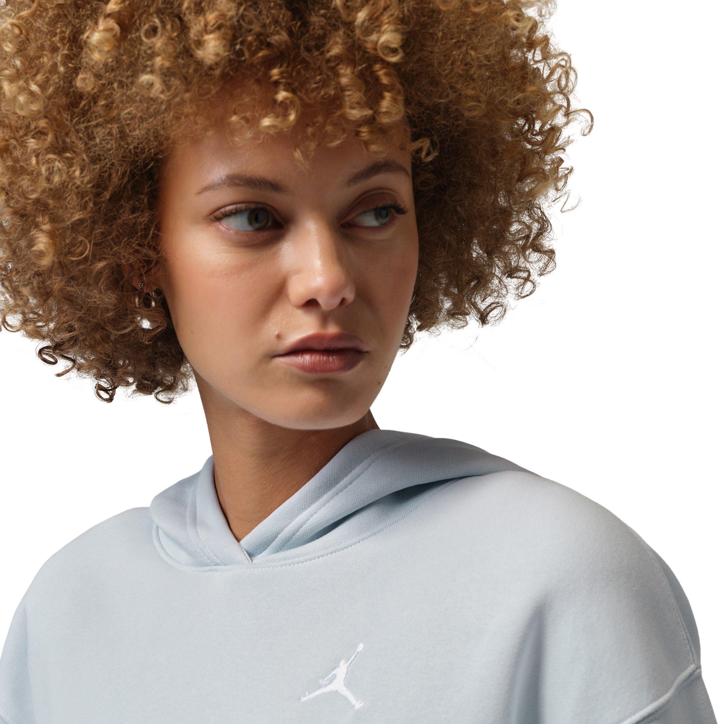 Jordan Women's Brooklyn Fleece Pullover Hoodie - Aura - AURA Thumbnail View 3