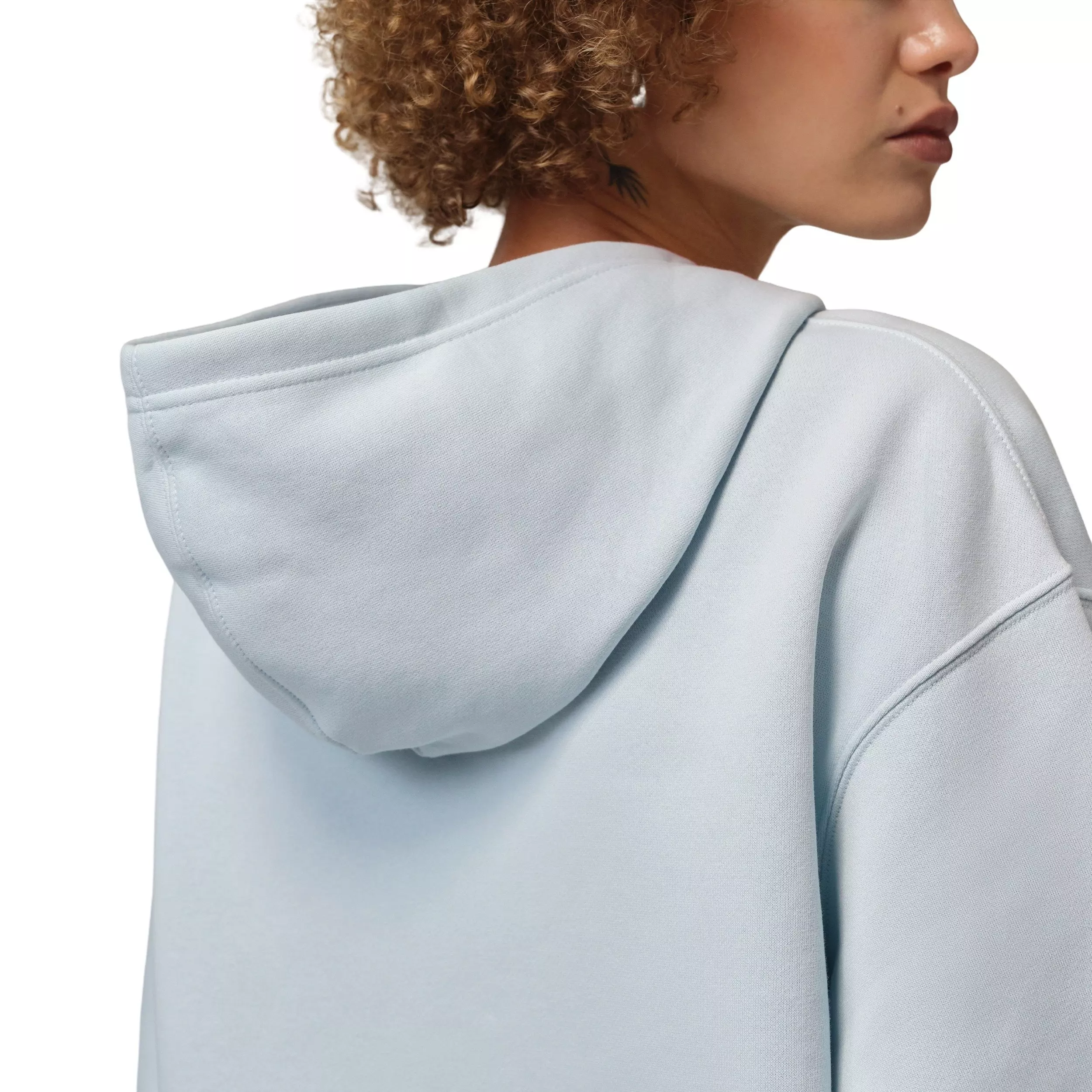 Jordan Women's Brooklyn Fleece Pullover Hoodie -Aura - AURA