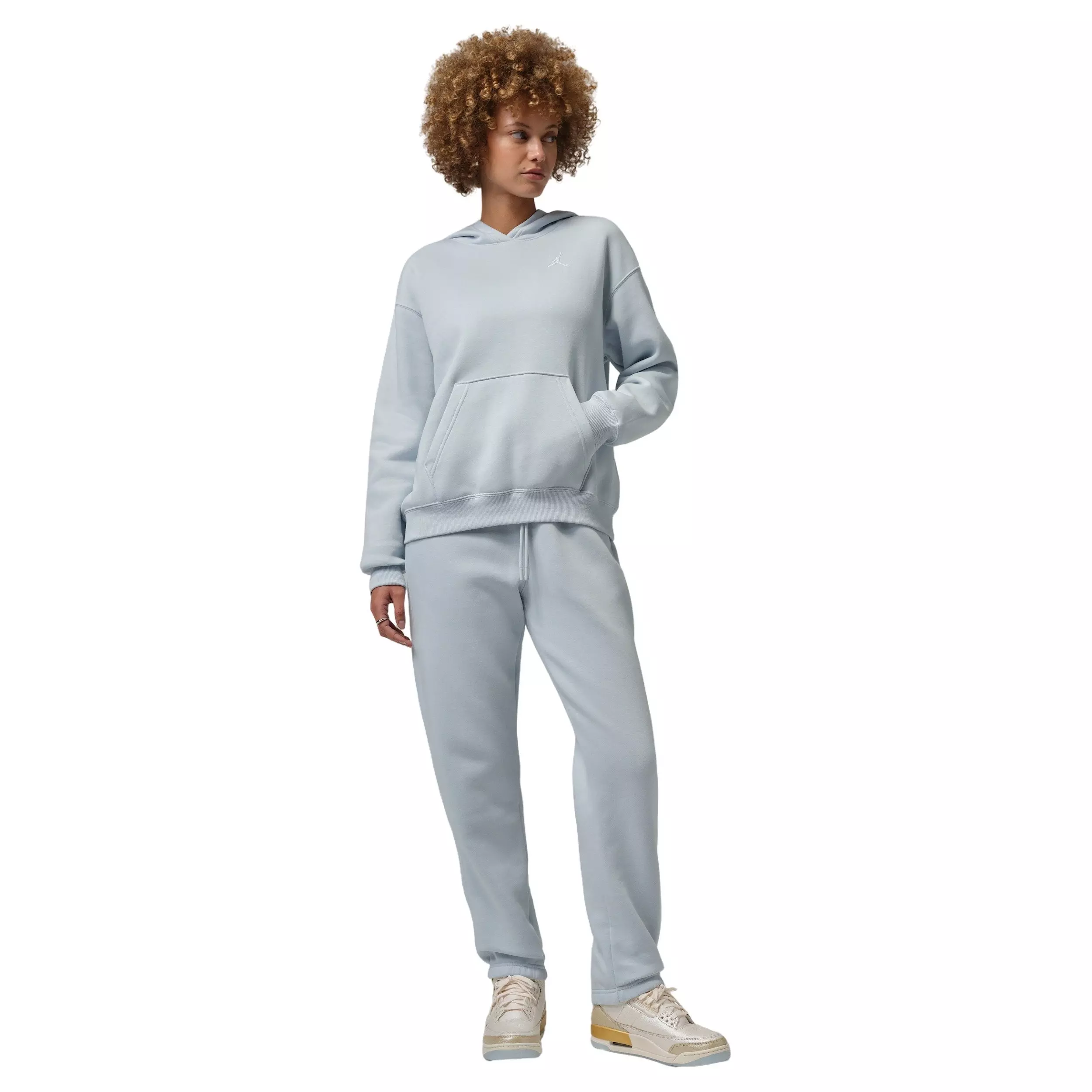 Jordan Women's Brooklyn Fleece Pullover Hoodie - Aura - AURA