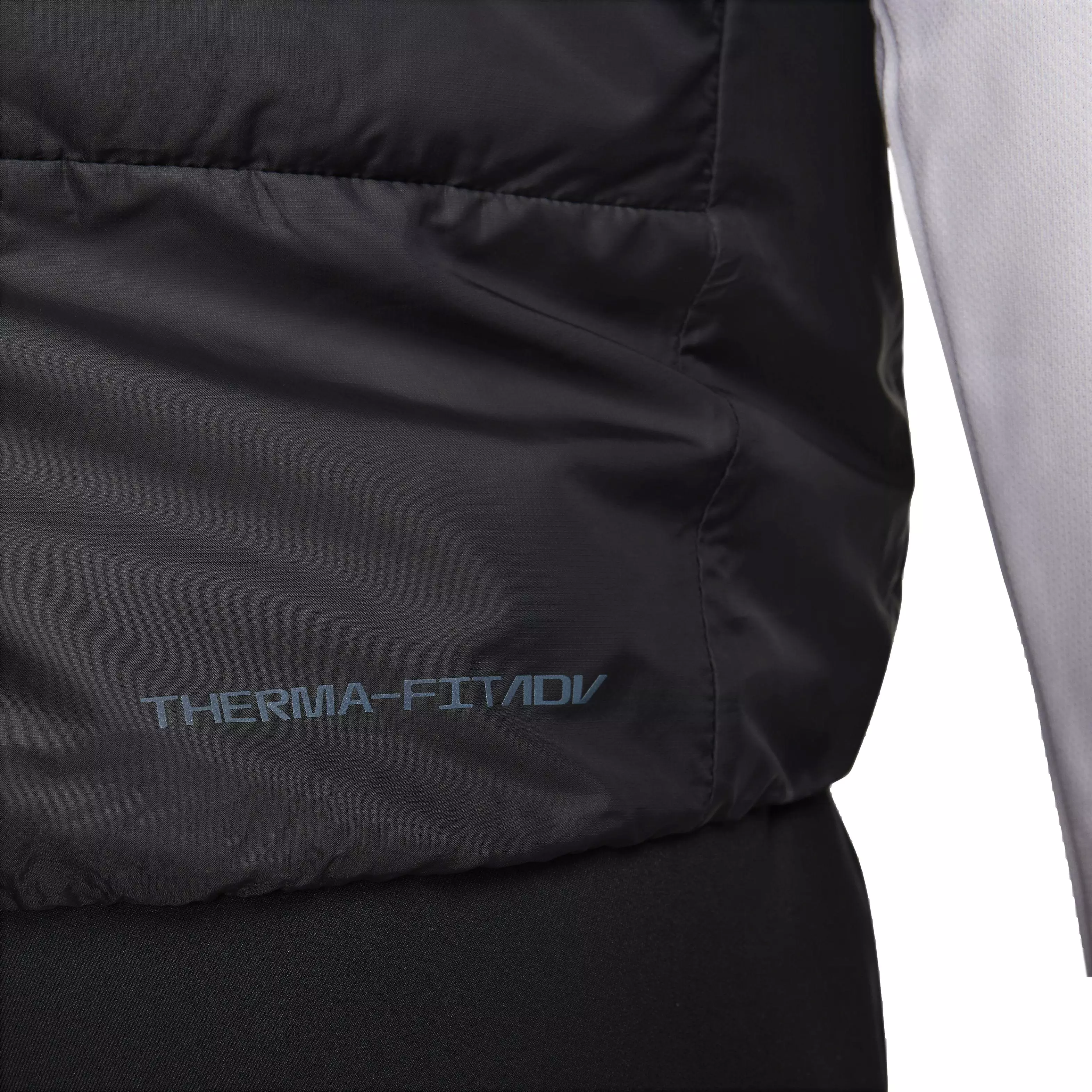 Nike Men's Therma-FIT ADV Repel Down Running Vest - BLACK