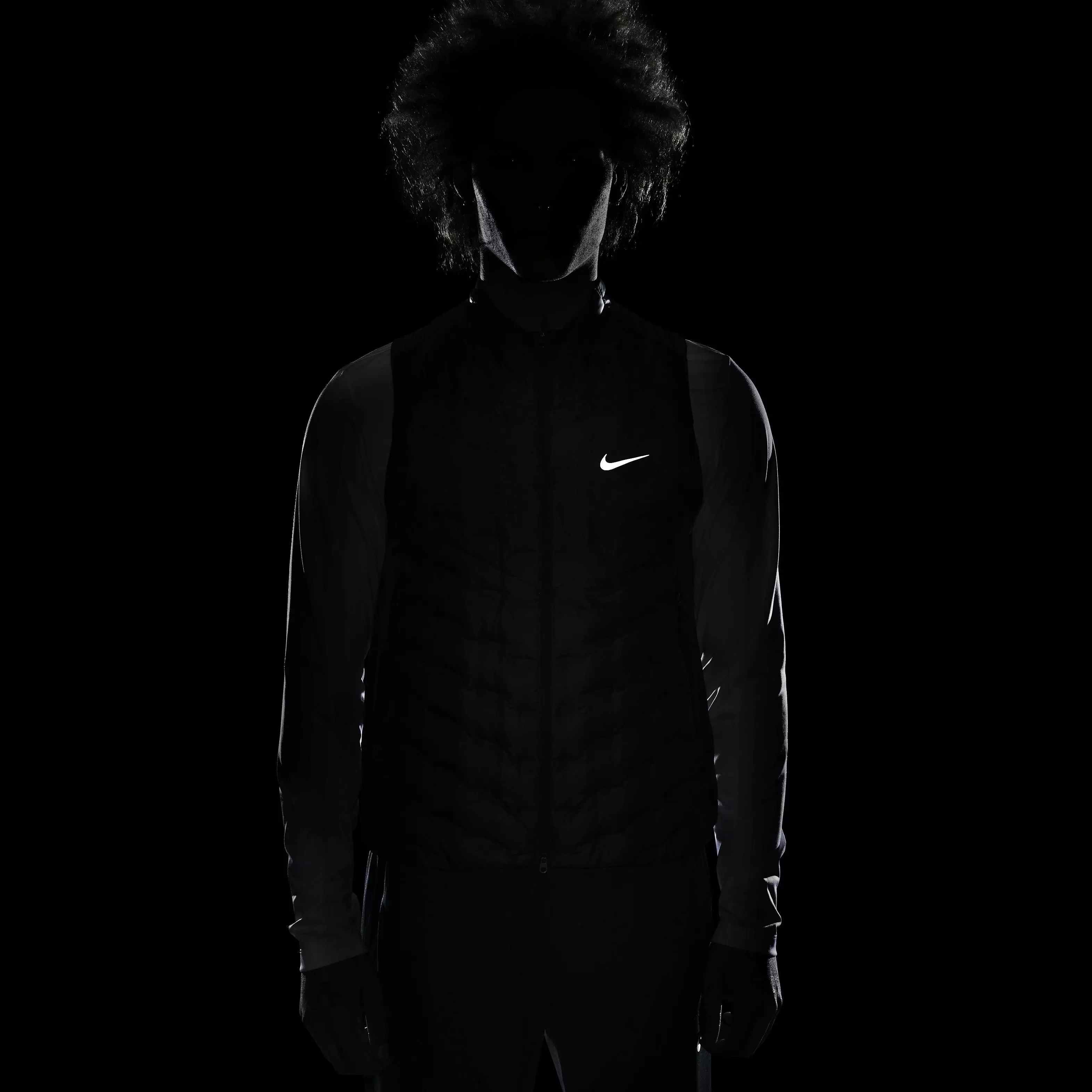 Nike Men's Therma-FIT ADV Repel Down Running Vest - GREEN