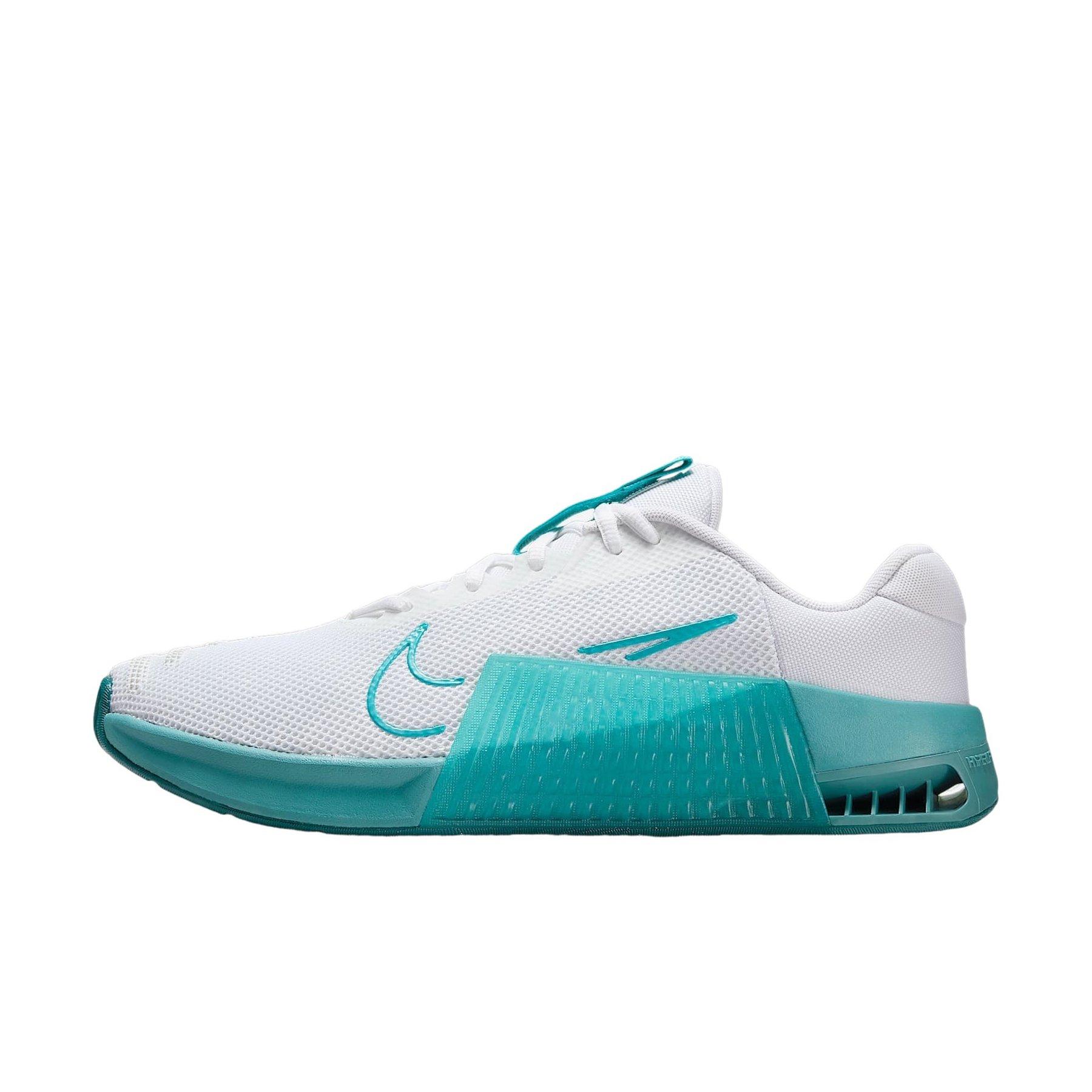 Nike Metcon 9 "White/Smokey Blue/Midnight Turquoise/Dusty Cactus" Men's Training Shoe - WHITE/BLUE/TURQUOISE/CACTUS Thumbnail View 2