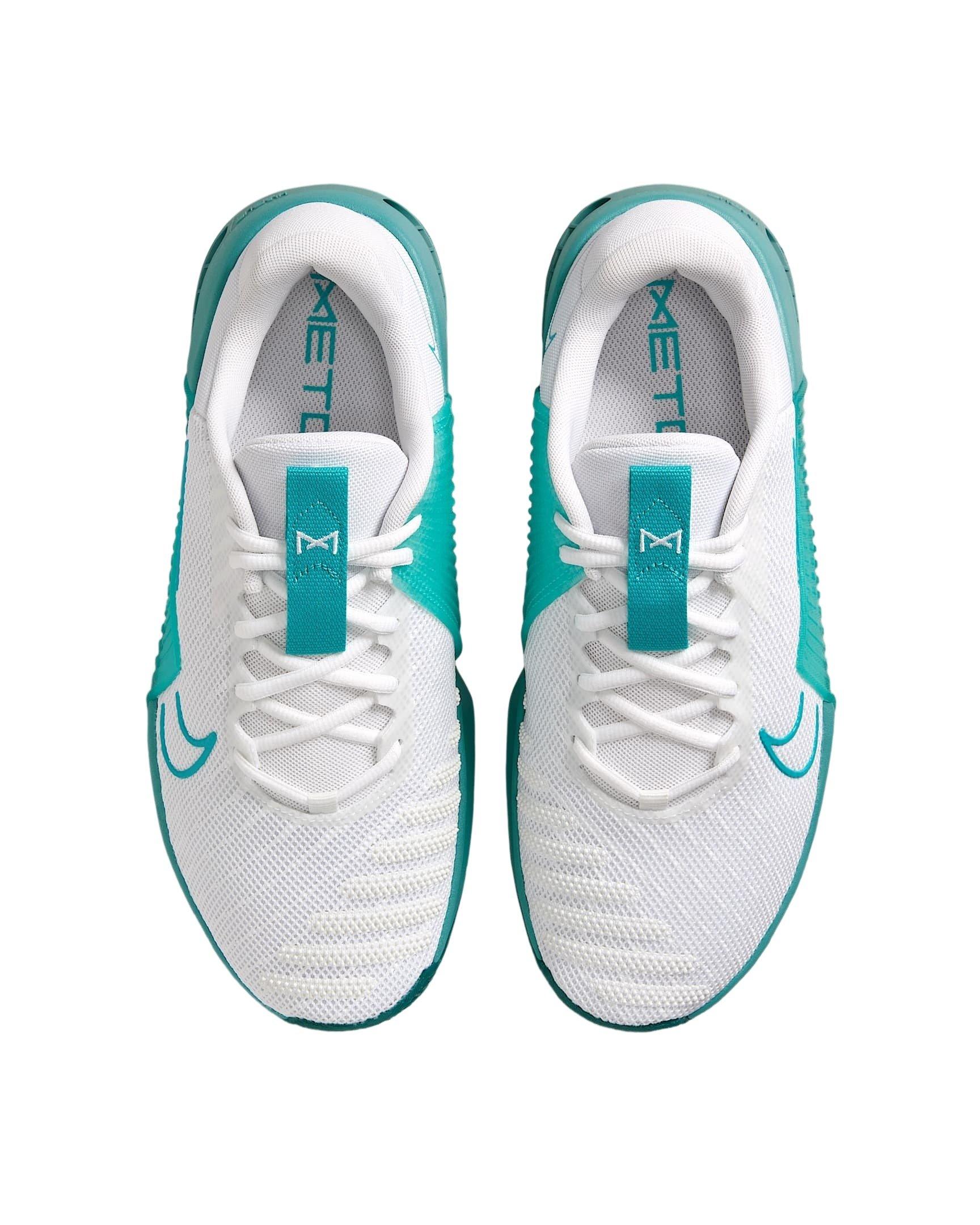 Nike Metcon 9 "White/Smokey Blue/Midnight Turquoise/Dusty Cactus" Men's Training Shoe - WHITE/BLUE/TURQUOISE/CACTUS Thumbnail View 3