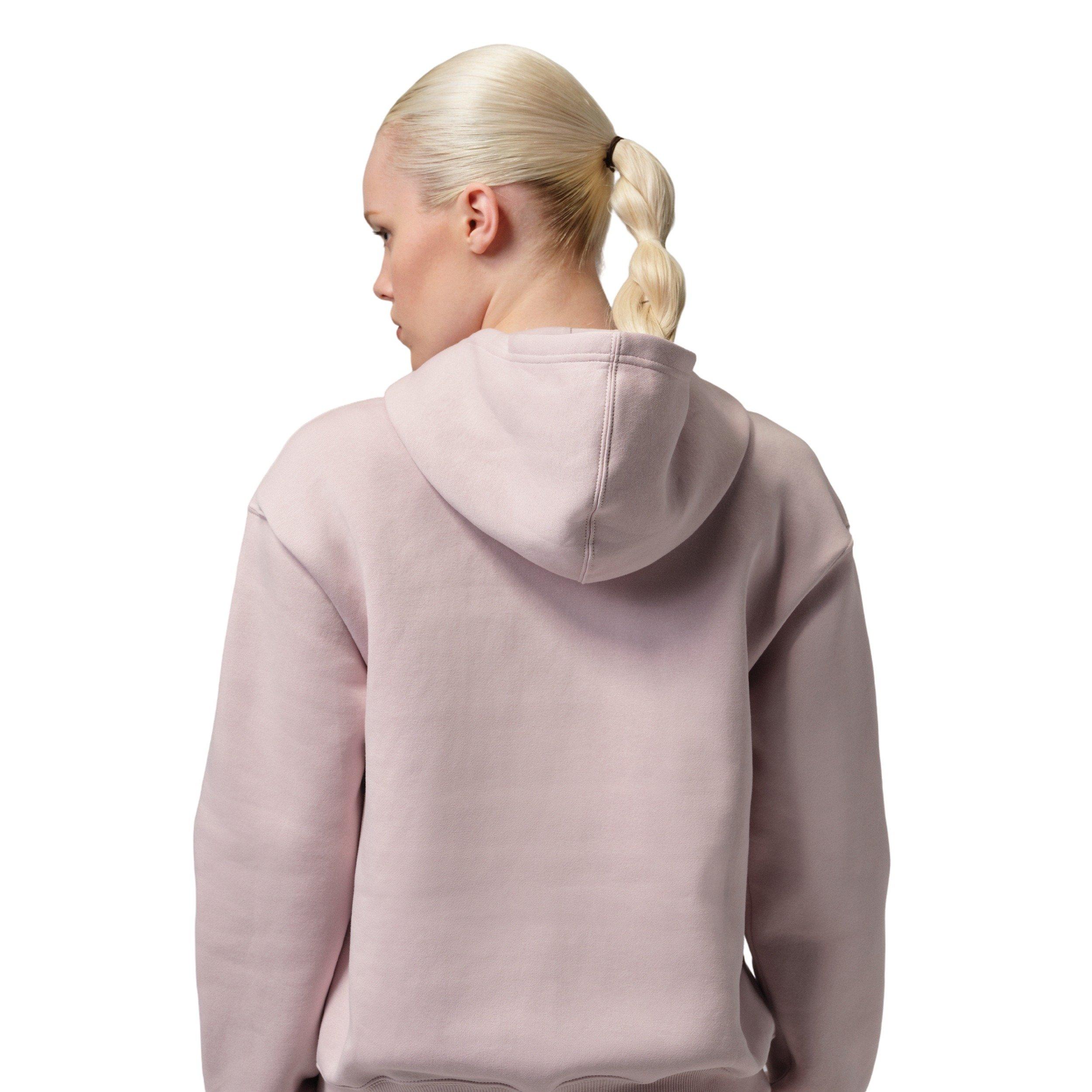 Jordan Women's Brooklyn Fleece Pullover Hoodie - Rose - ROSE Thumbnail View 2