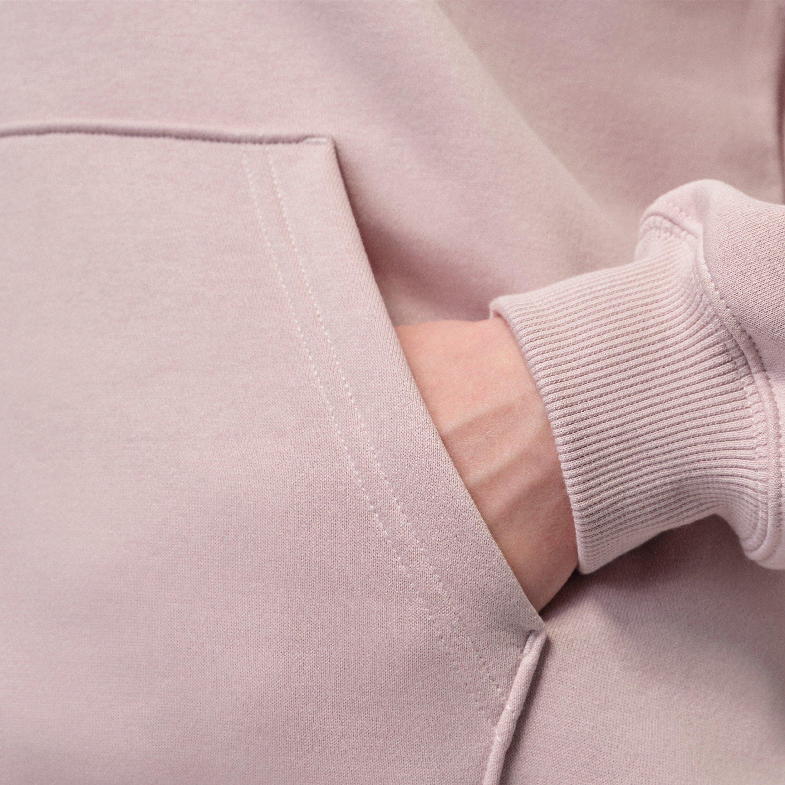 Jordan Women's Brooklyn Fleece Pullover Hoodie -Rose - ROSE Thumbnail View 4