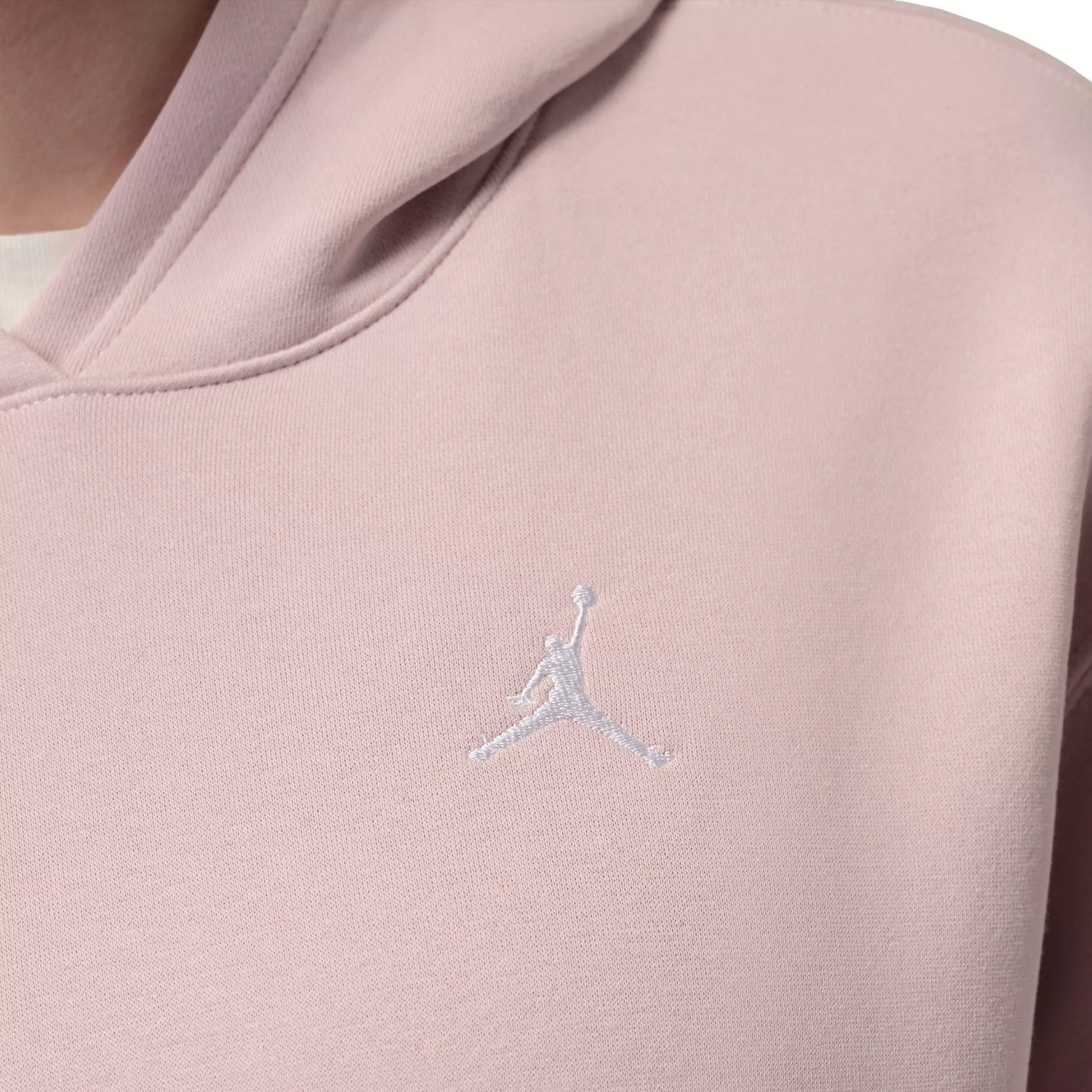 Jordan Women's Brooklyn Fleece Pullover Hoodie -Rose - ROSE