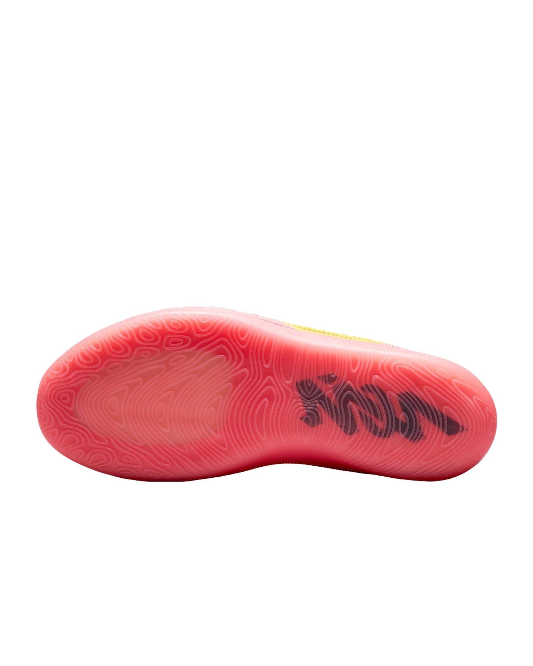 Jordan Zion 4 "White/Black/Tour Yellow/Hot Punch" Men's Basketball Shoe - WHITE/BLACK/YELLOW/PUNCH Thumbnail View 10