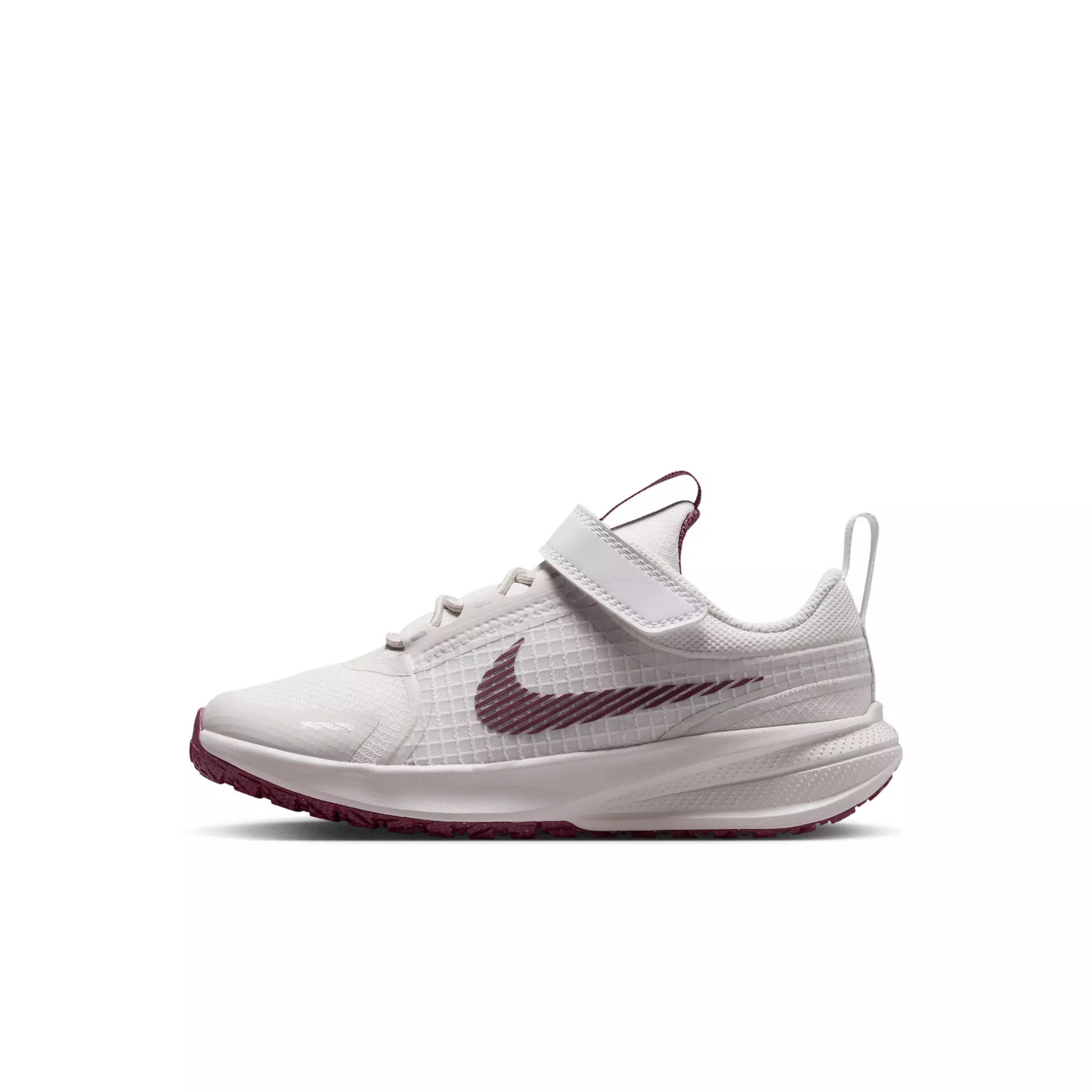 Nike Star Runner Utility "Summit White/Phantom/Cream II/Pink Smoke" Preschool Girls' Running Shoe - WHITE/PHANTOM/CREAM/PINK