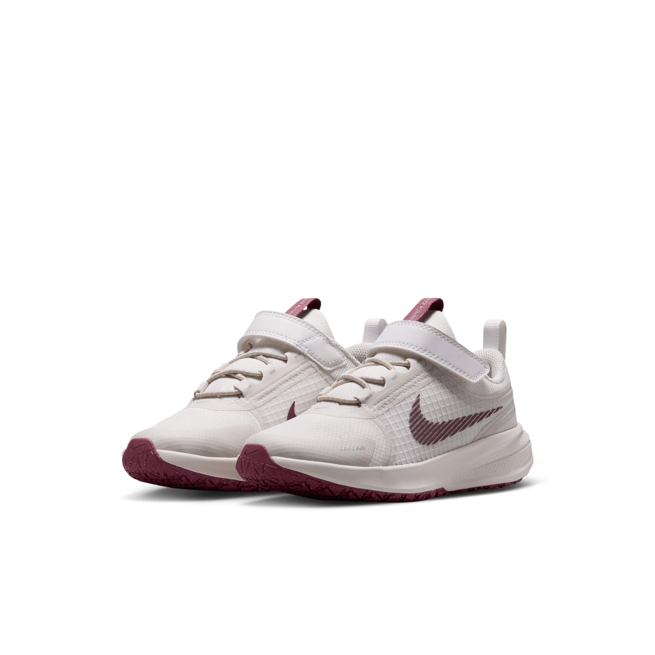 Nike Star Runner Utility "Summit White/Phantom/Cream II/Pink Smoke" Preschool Girls' Running Shoe - WHITE/PHANTOM/CREAM/PINK